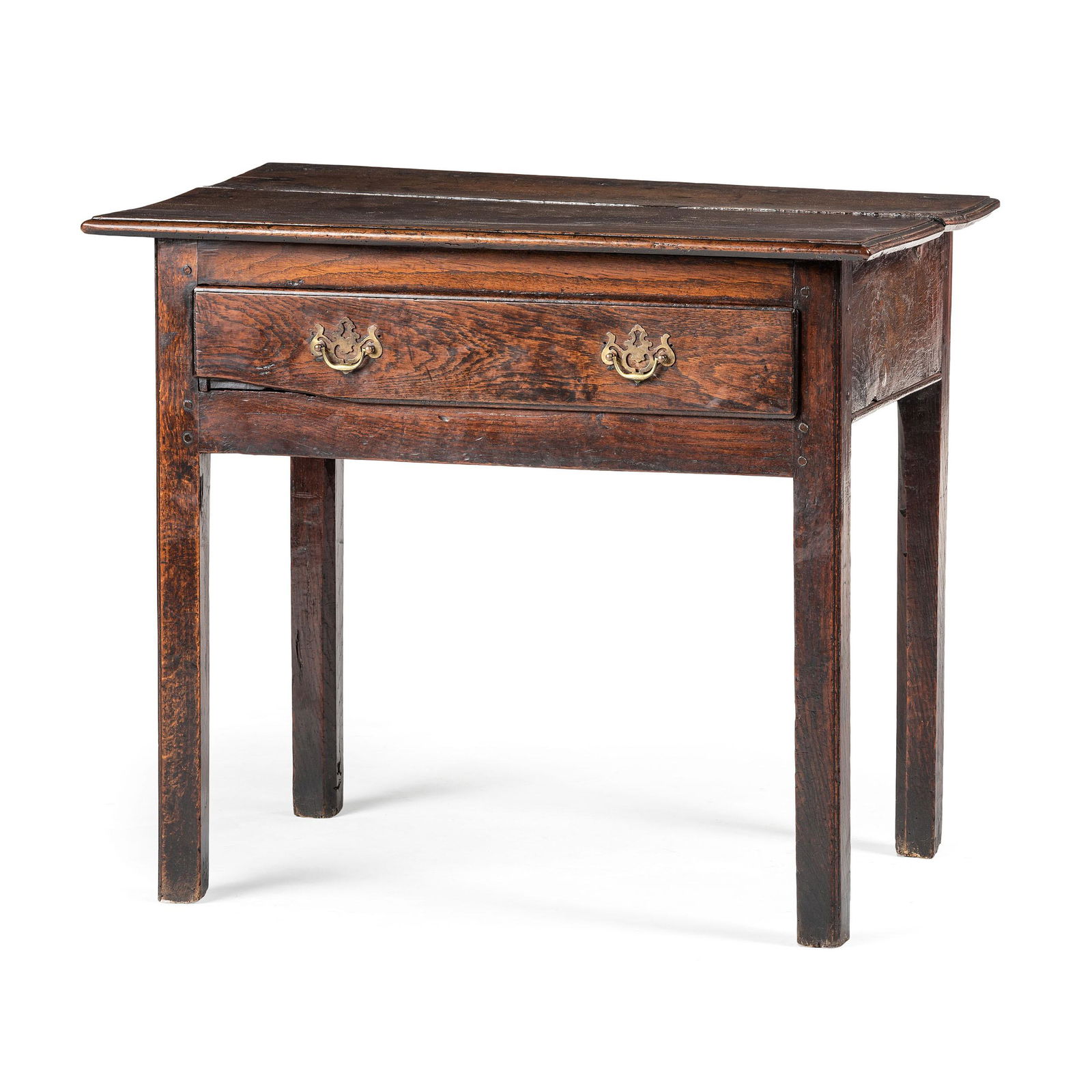 A George III Oak Side Table (1 of 3)