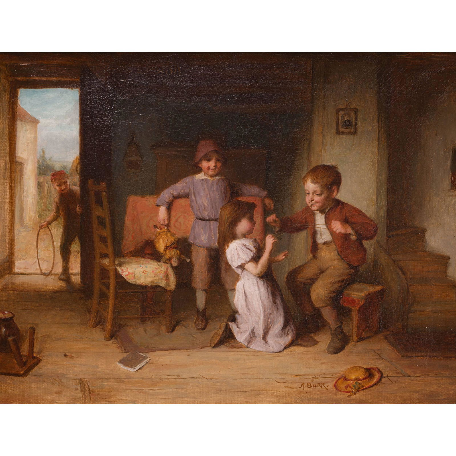 Alexander Hohenlohe Burr (English, 1837-1899)   (1 of 2)