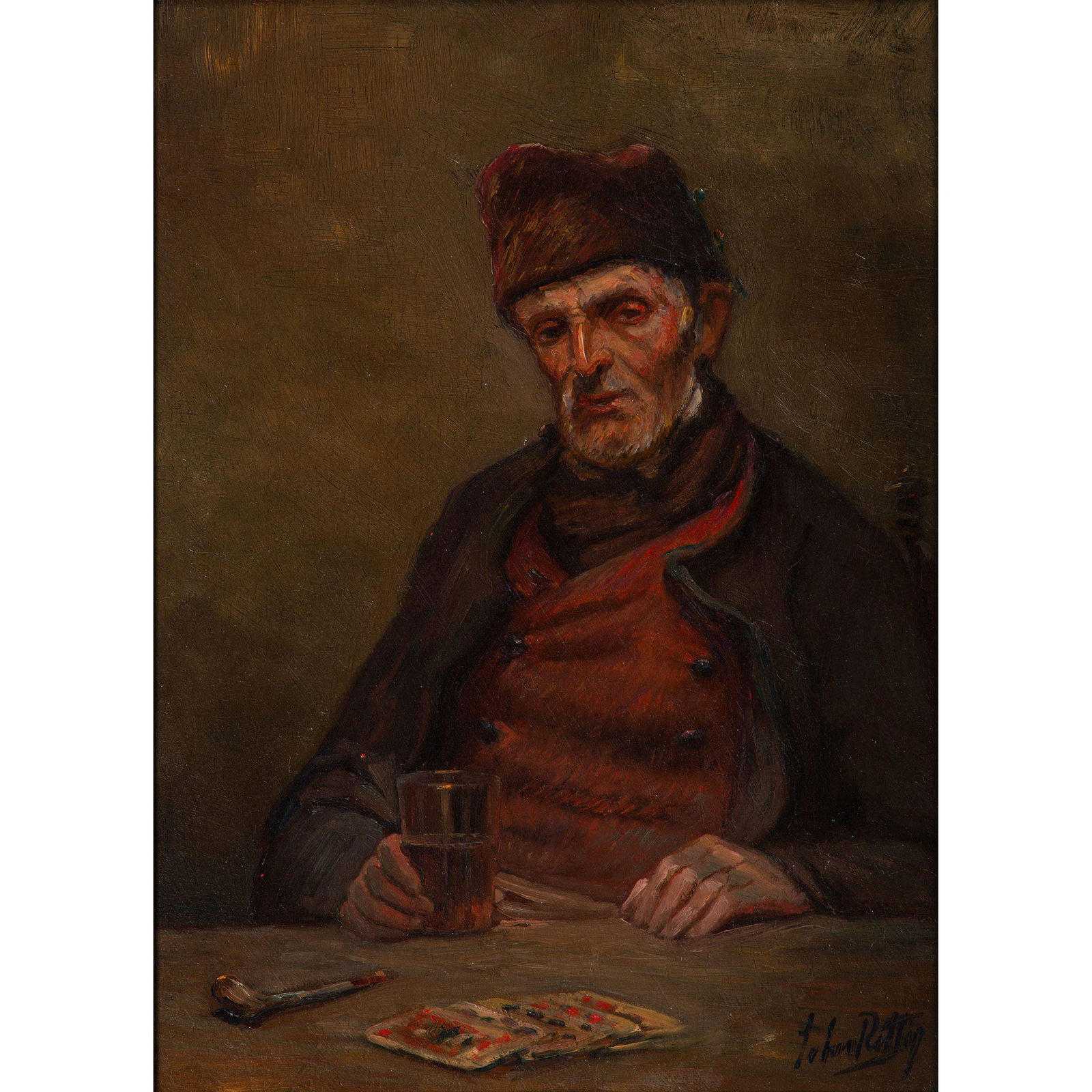 John Rettig (American, 1858-1932) Moppie (Dutch Head) (1 of 3)