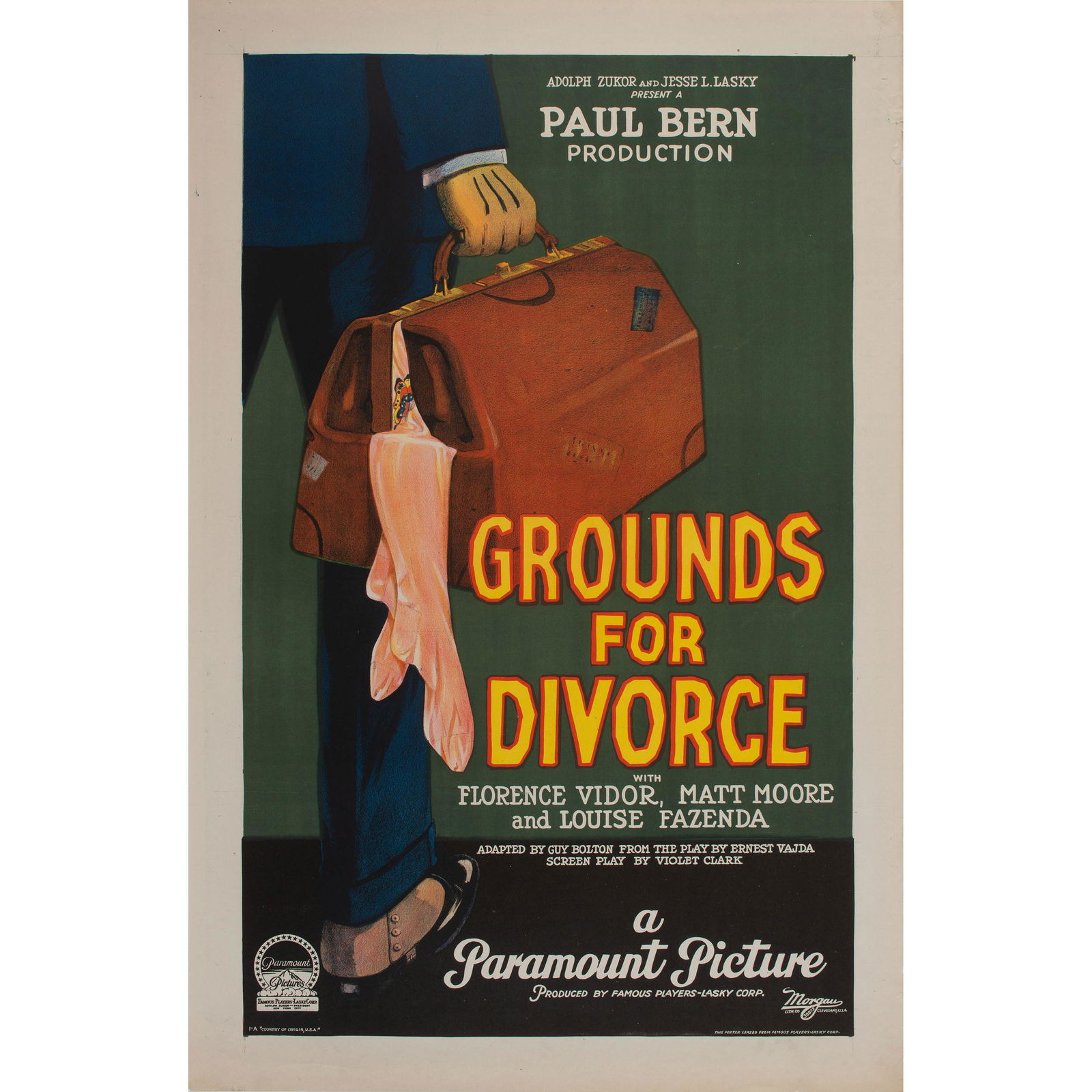 Nine Paramount Pictures "Grounds for Divorce" Film (1 of 9)
