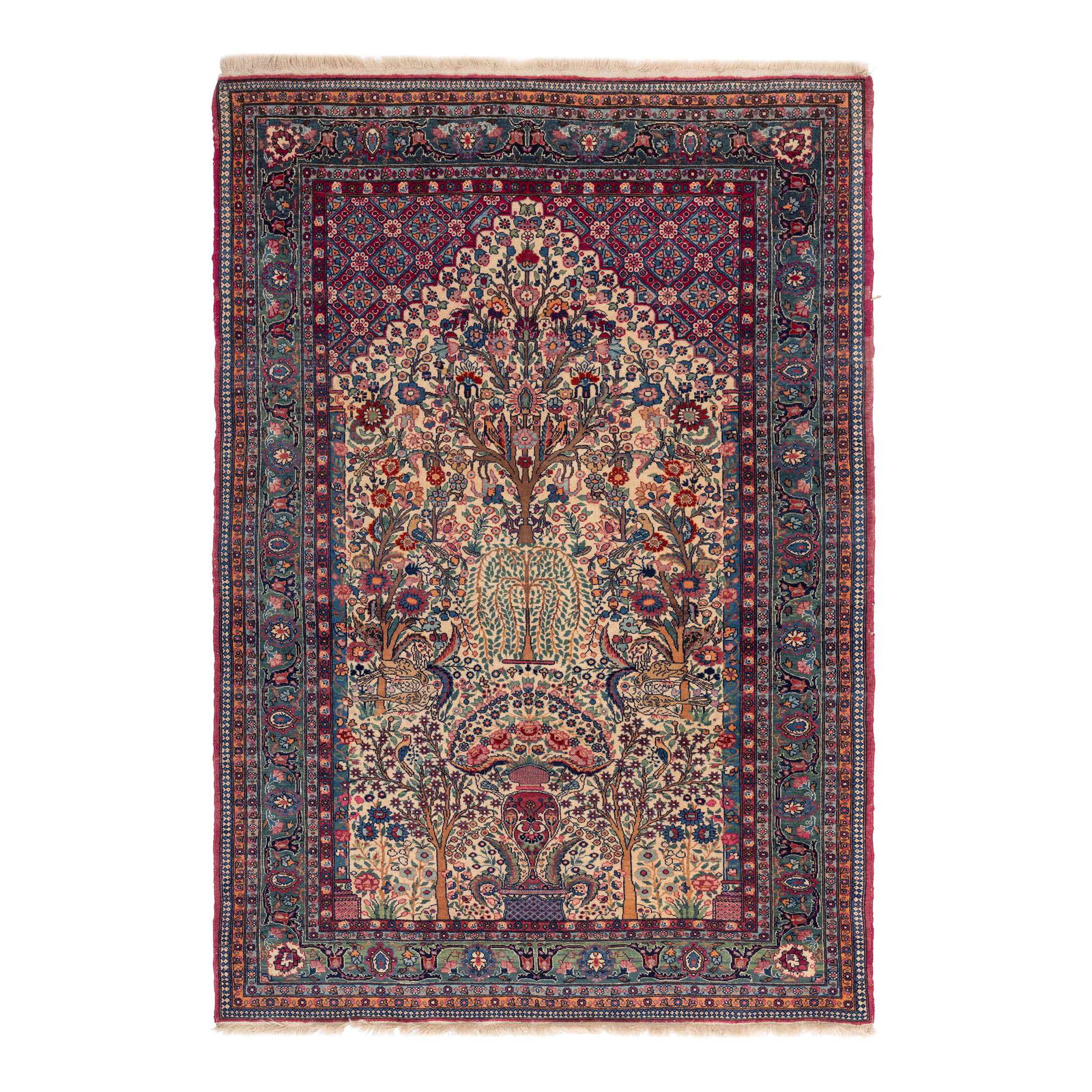 A Kirman Wool Prayer Rug (1 of 2)