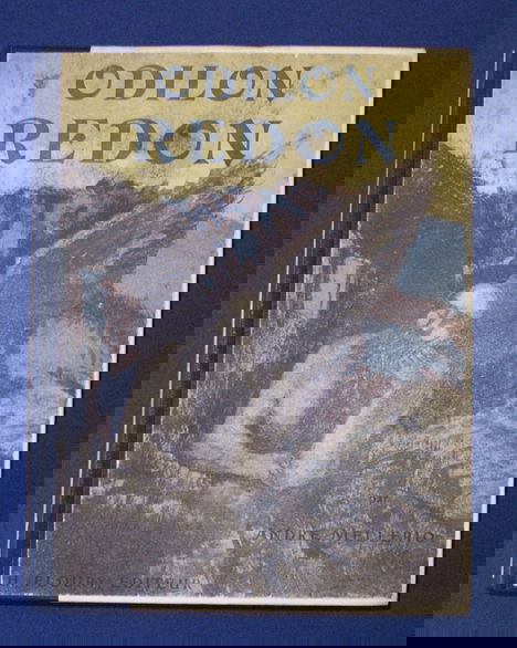 2 vols. Fine & Graphic Art - Symbolists: Mellerio: 2 vols. Fine & Graphic Art - Symbolists: Mellerio, Andre. Odilon Redon, Peintre, Dessinateur et Graveur. Paris: H. Floury, 1923. 4to, contemp. color pictorial bds.; light wear. Color & b/w plates. Inc