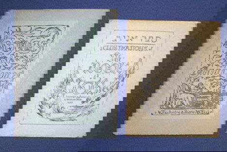4 vols. (1 wrappers) William Blake: The Complete: 4 vols. (1 wrappers) William Blake: The Complete Writings. London: Nonesuch Press; New York: Random House, 1957. Edited by Geoffrey Keynes, with all the variant readings. 8vo, orig. marbled bds.; mino