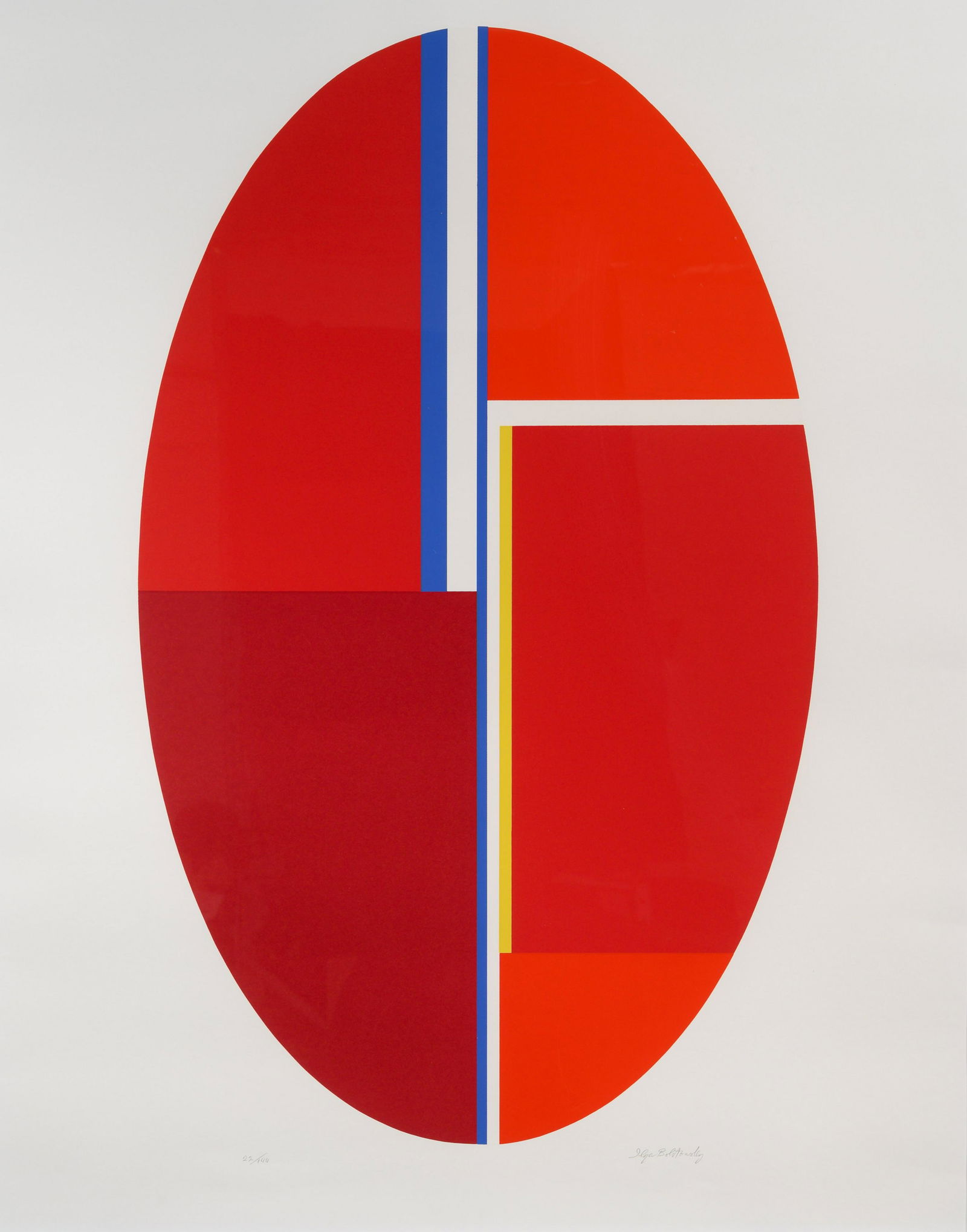 Ilya Bolotowsky (American/Russian, 1907-1981) Lincoln (1 of 5)