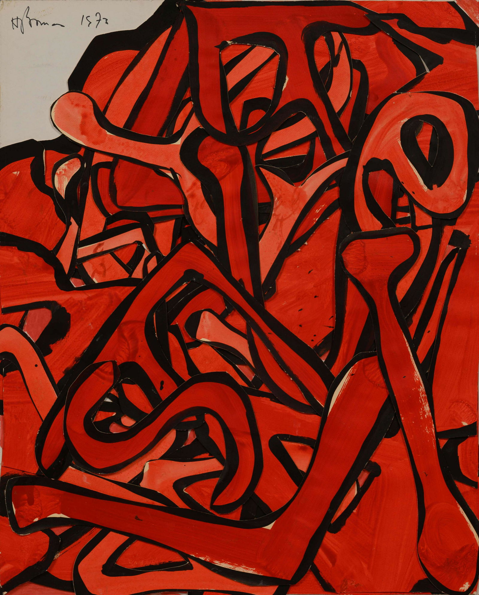 Harry Bouras (American, 1931-1990) Untitled, 1973 (1 of 4)