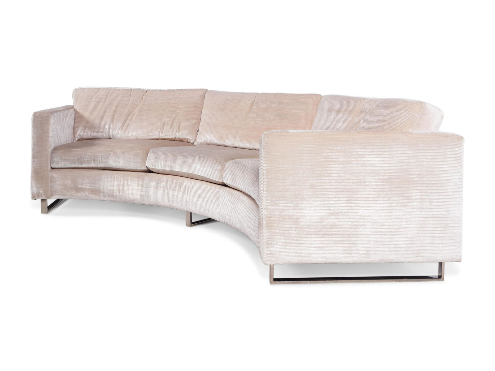 Milo Baughman (American, 1923-2003) Circle SofaThayer (1 of 4)