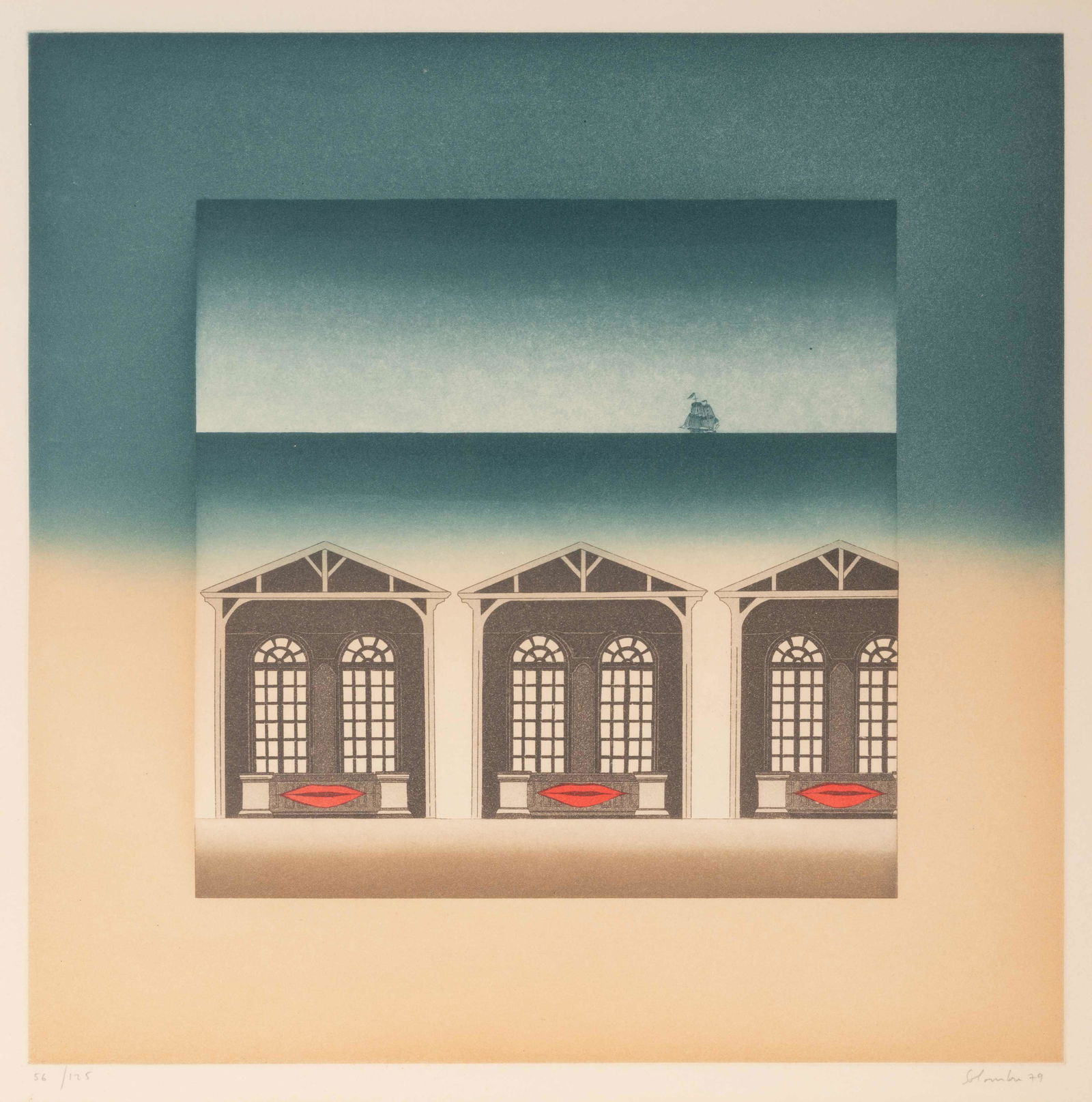 Jean Solombre (French, 1948-2005) Untitled and Shelters (1 of 12)