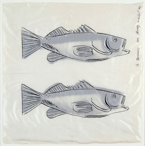 ANDY WARHOL (american 1928-1987) FISH 1983, signed
