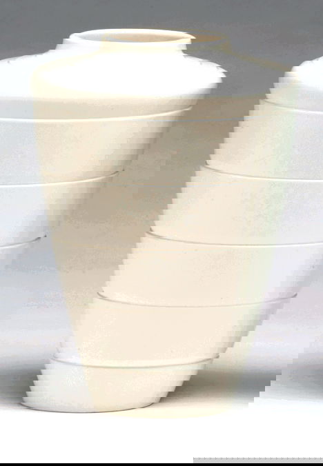 Keith Murray Moonstone vase, ,: Keith Murray Moonstone vase