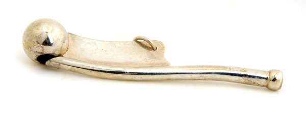 A Sterling Silver Whistle, Tiffany & Co. 7.80 dwts.