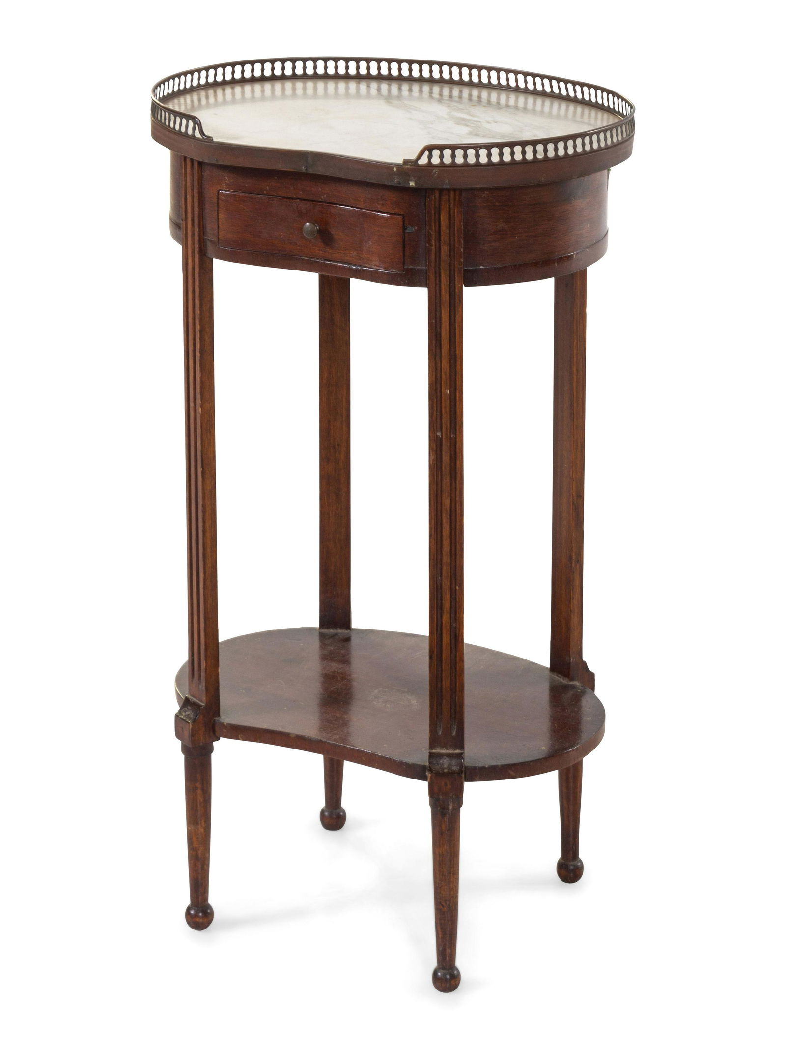 A Louis XVI Style Mahogany Side Table (1 of 1)