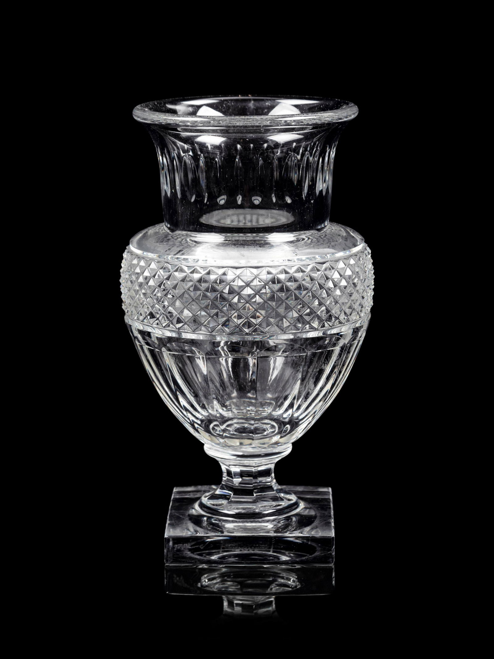 A Baccarat Cut Glass Vase (1 of 2)