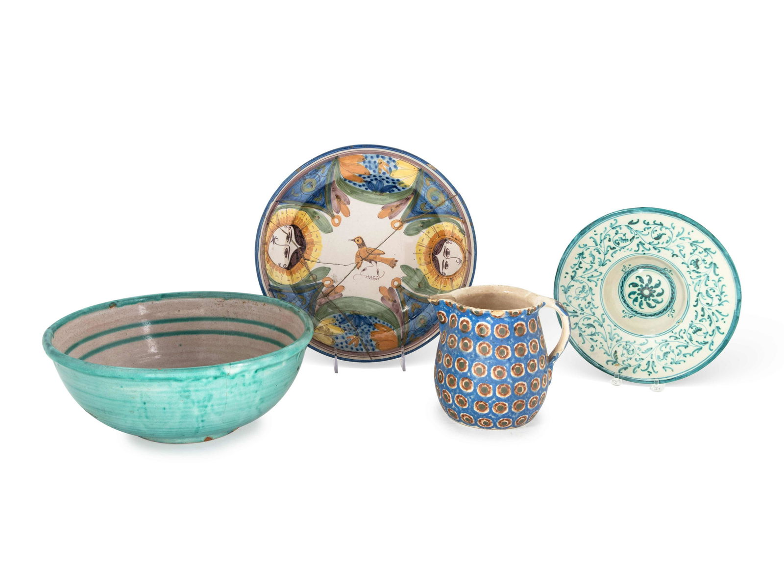 Eleven Italian Ceramic Articles (1 of 1)