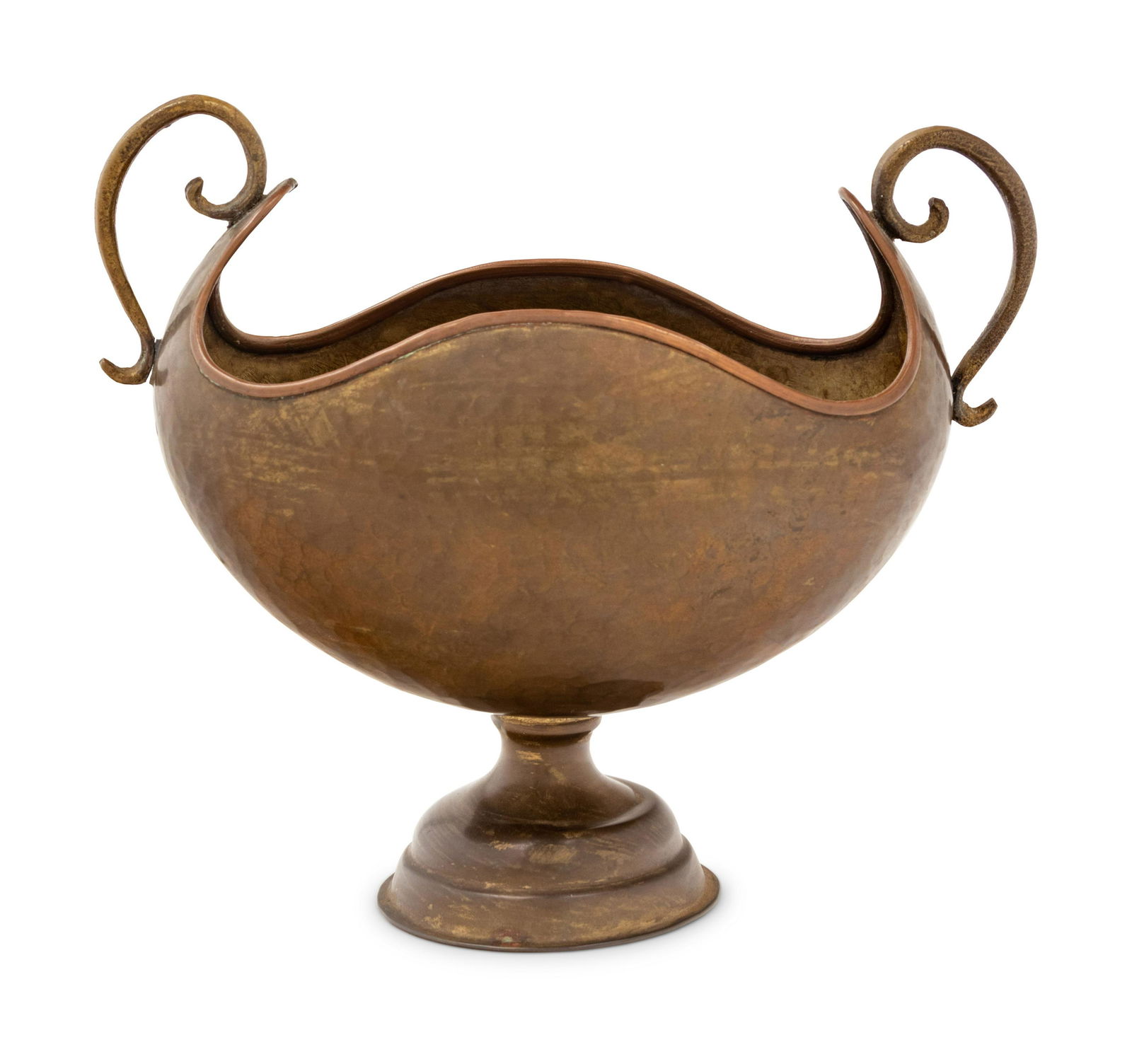 A Russian Hammered Brass Urn (1 of 2)