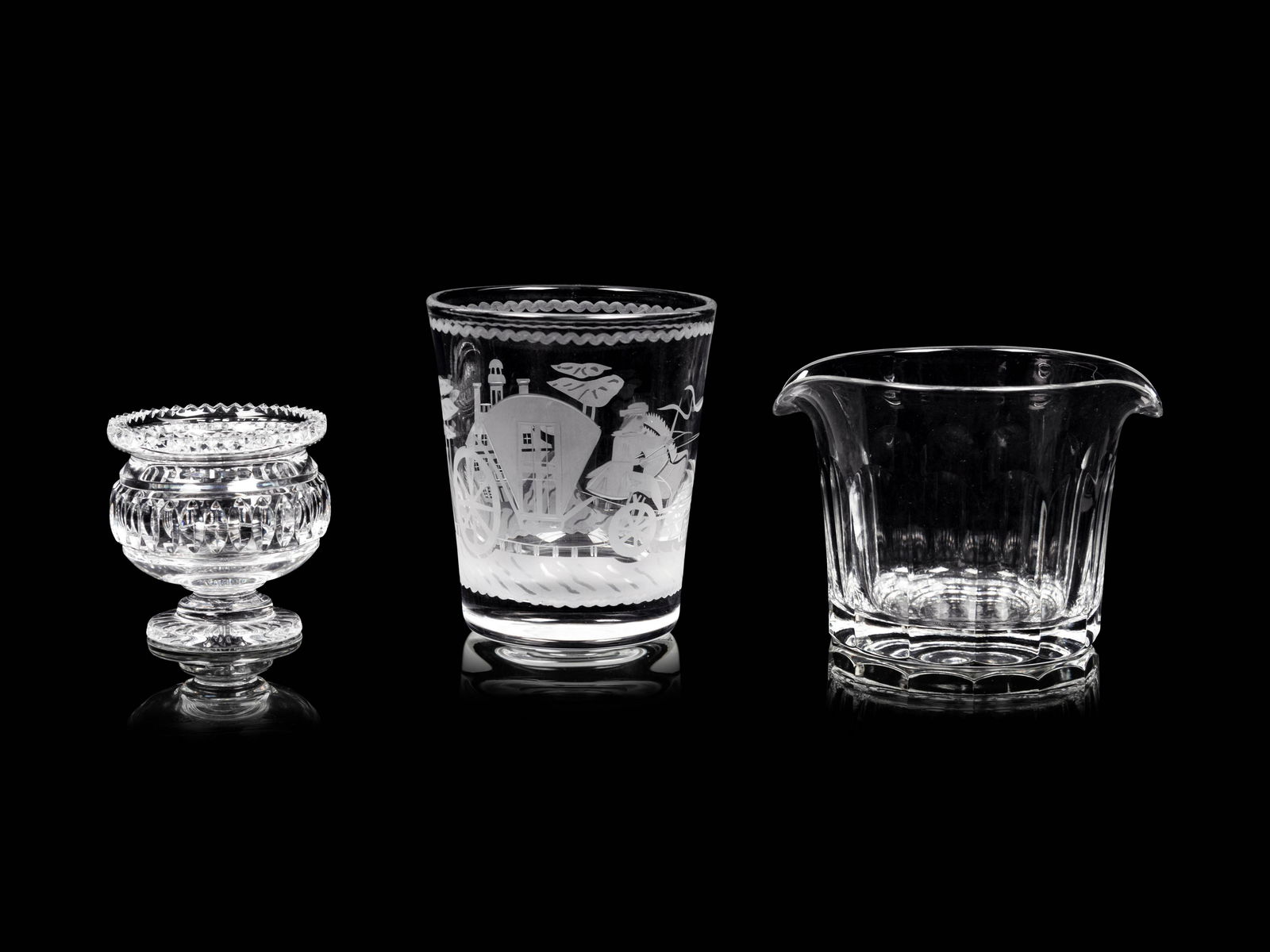 Three William Yeoward Glass Articles (1 of 2)