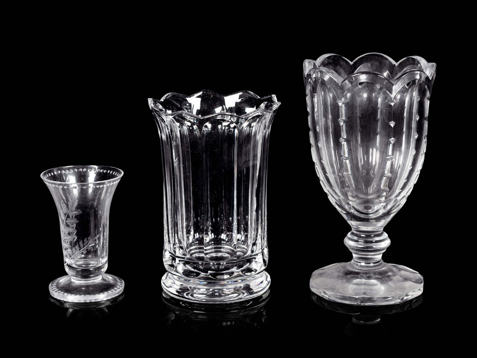 Three William Yeoward Glass Articles (1 of 2)