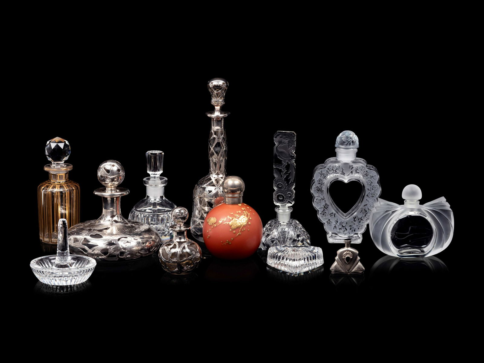 A Collection of Vintage Perfume Bottles (1 of 1)