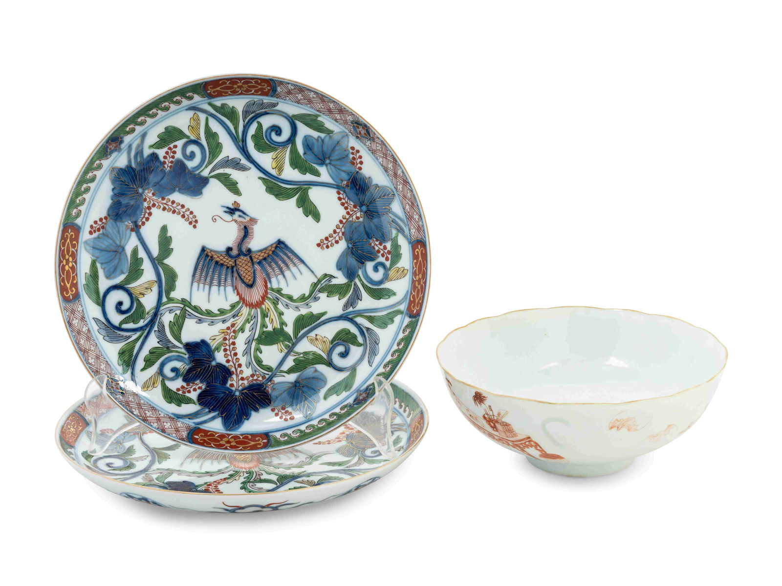 Three Imari Palette Porcelain Articles (1 of 4)