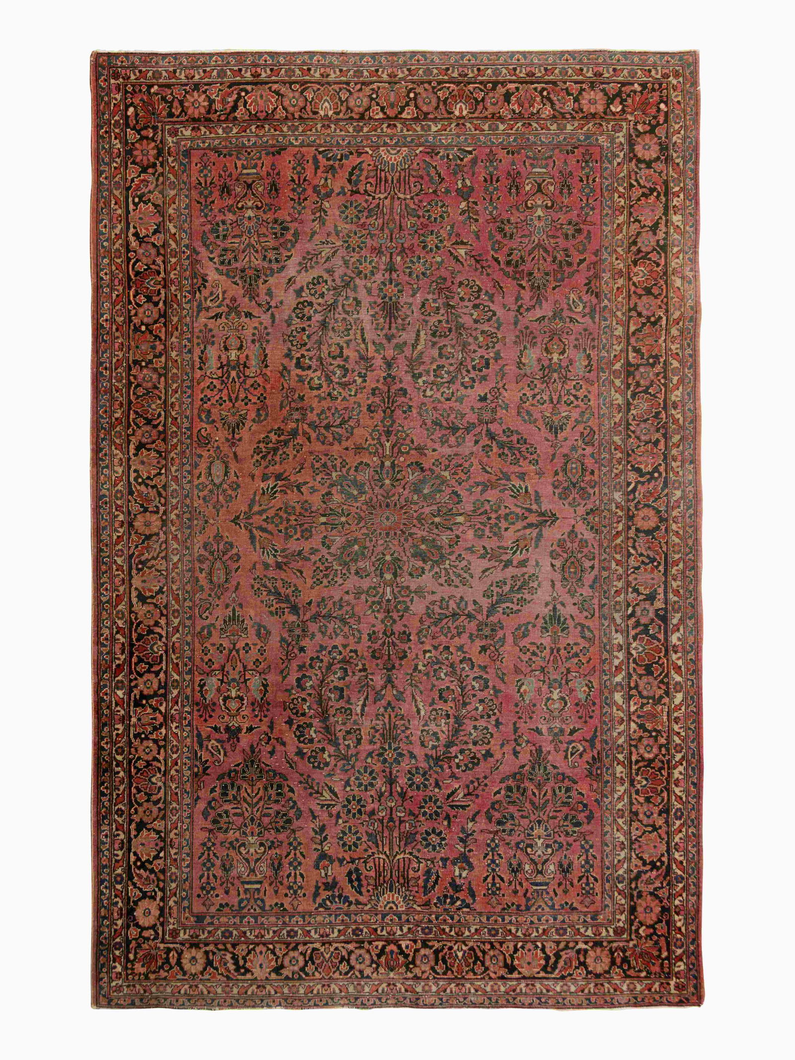 A Sarouk Wool Rug (1 of 3)