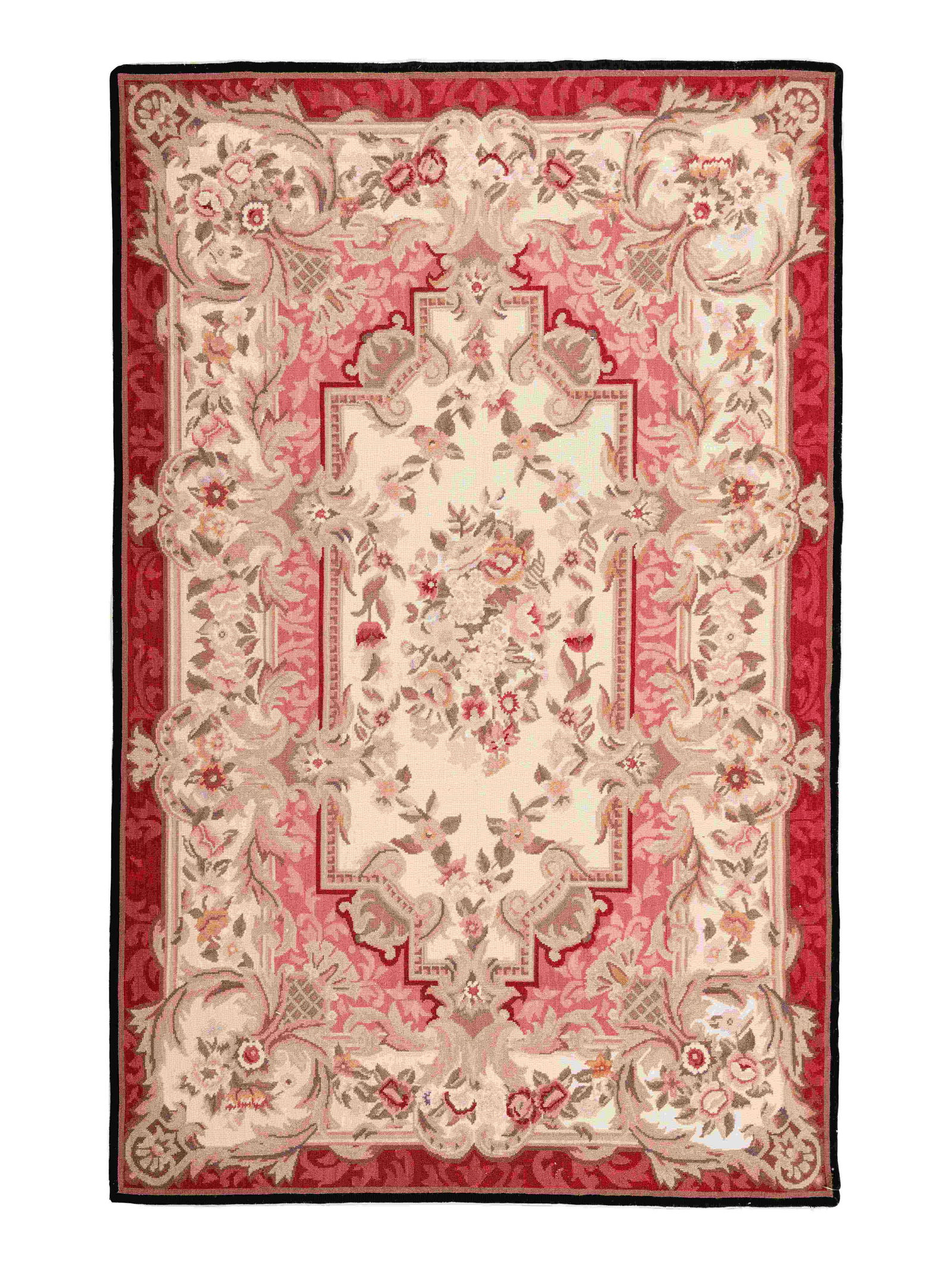 An Aubusson Style Wool Rug (1 of 4)