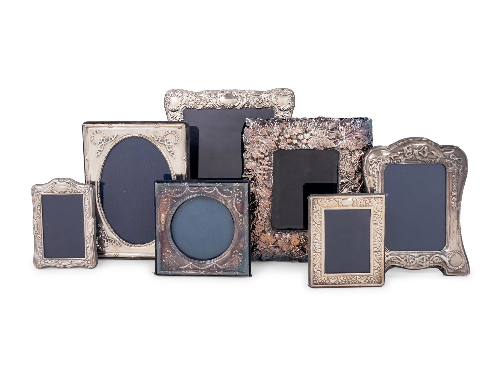 Seven Silver Picture Frames (1 of 2)