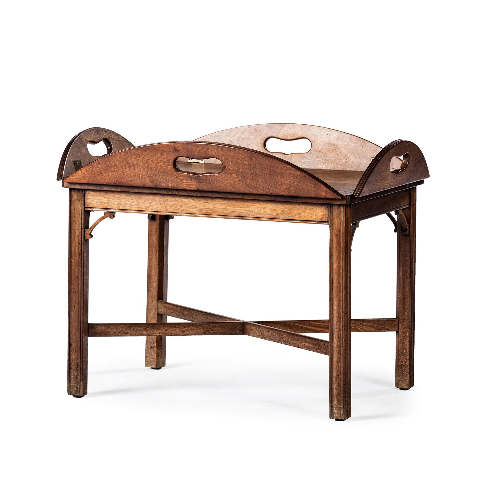 A Regency Style Walnut Tray-Top Low Table (1 of 2)