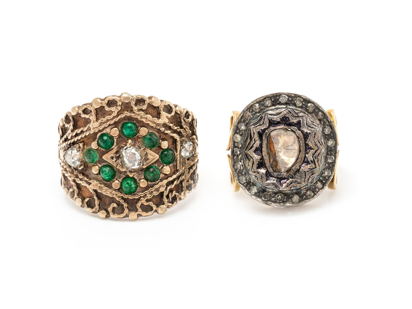 COLLECTION OF DIAMOND RINGS (1 of 3)