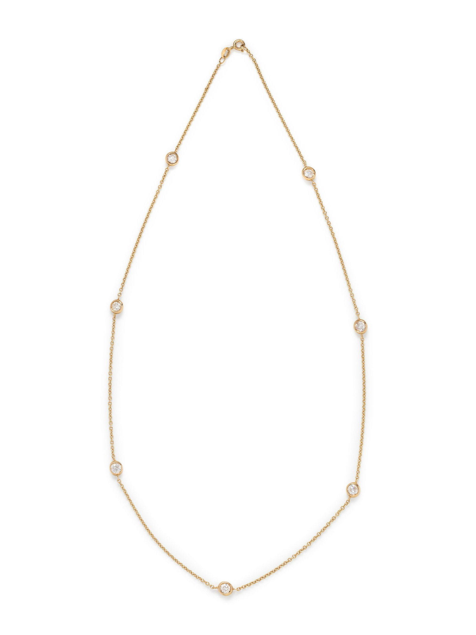 DIAMOND STATION NECKLACE (1 of 2)