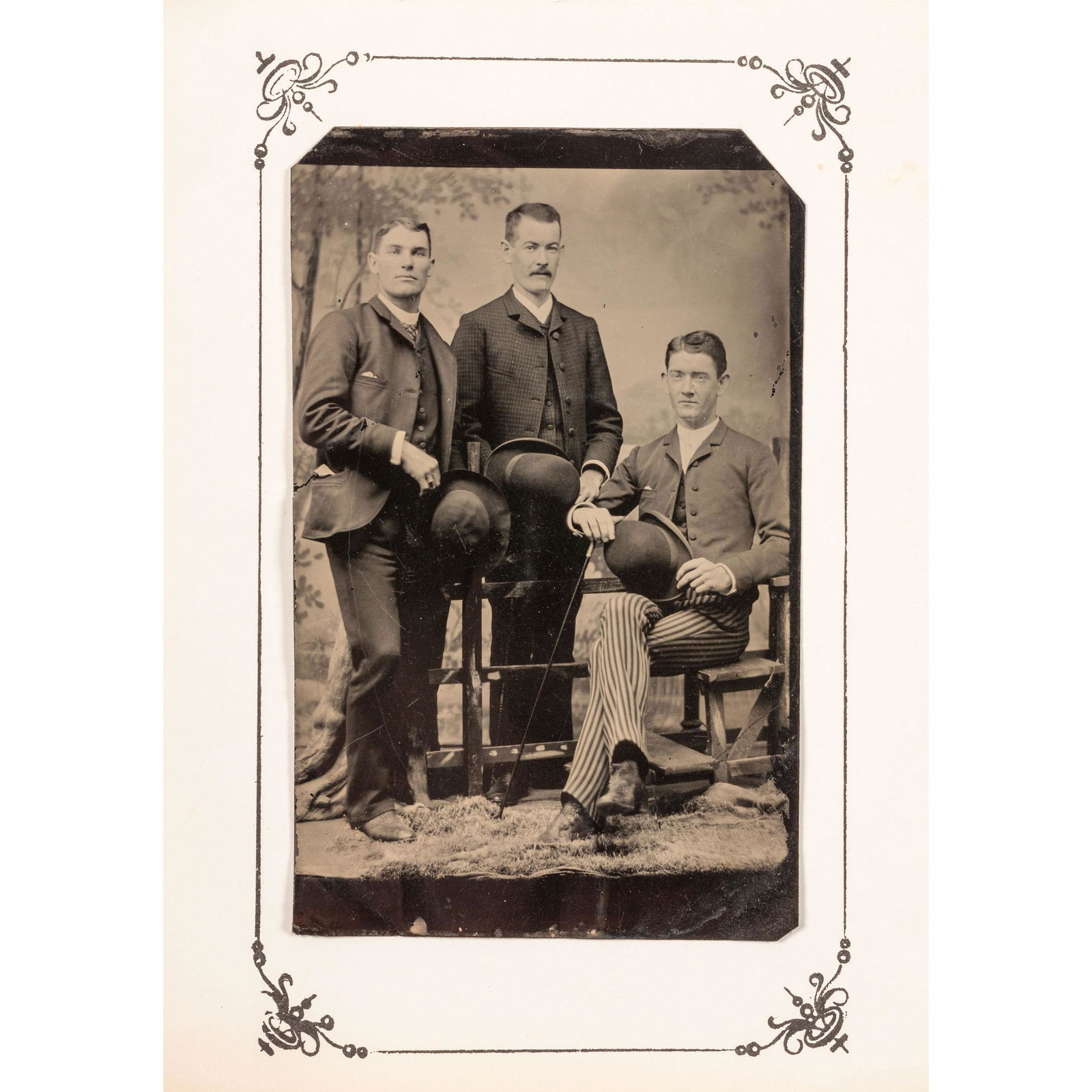 [EARLY PHOTOGRAPHY - PORTRAITURE]. A large group of (1 of 12)