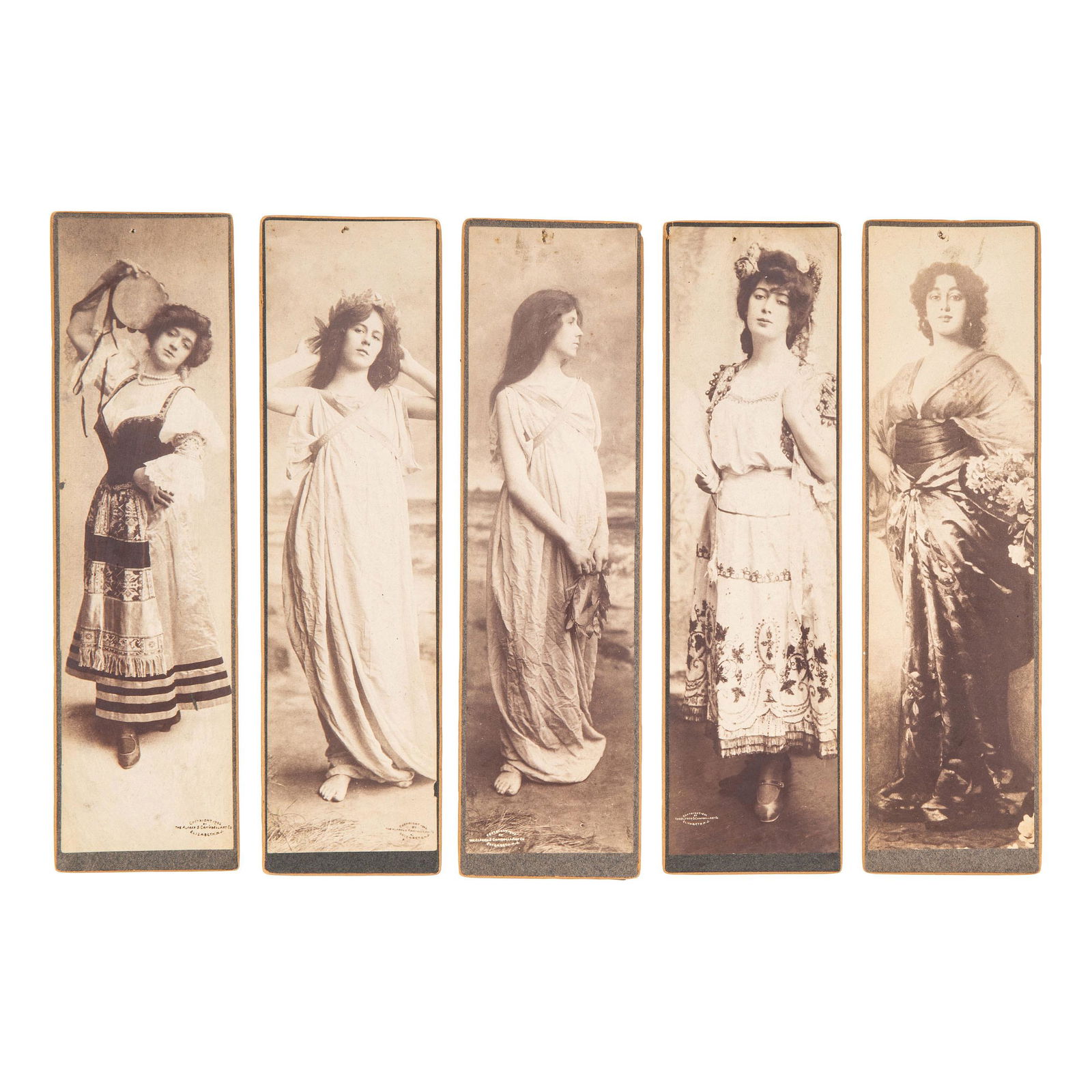 [EARLY PHOTOGRAPHY]. A group of 10 photographs of women (1 of 2)