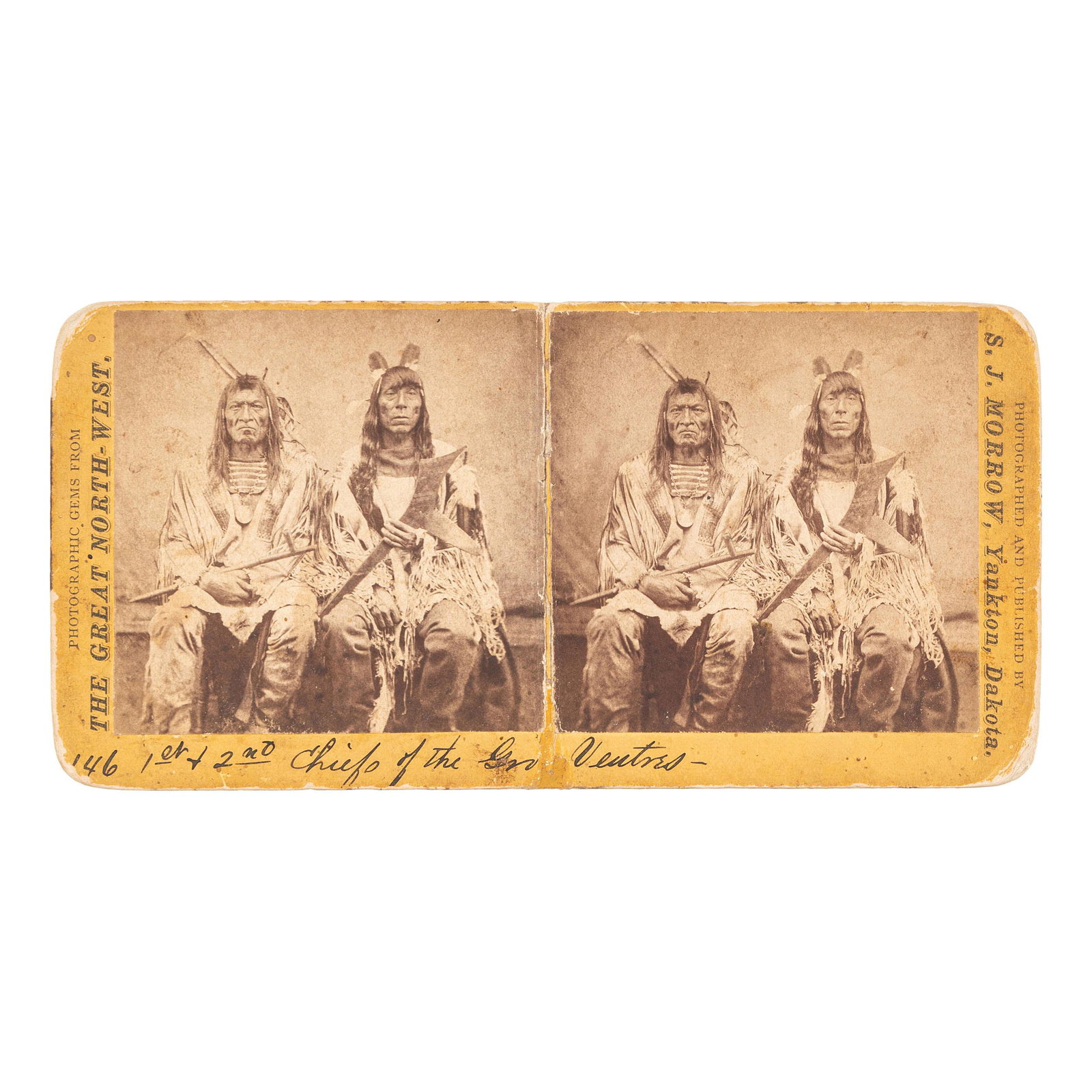 [NATIVE AMERICANS]. MORROW, S.J., photographer. (1 of 4)