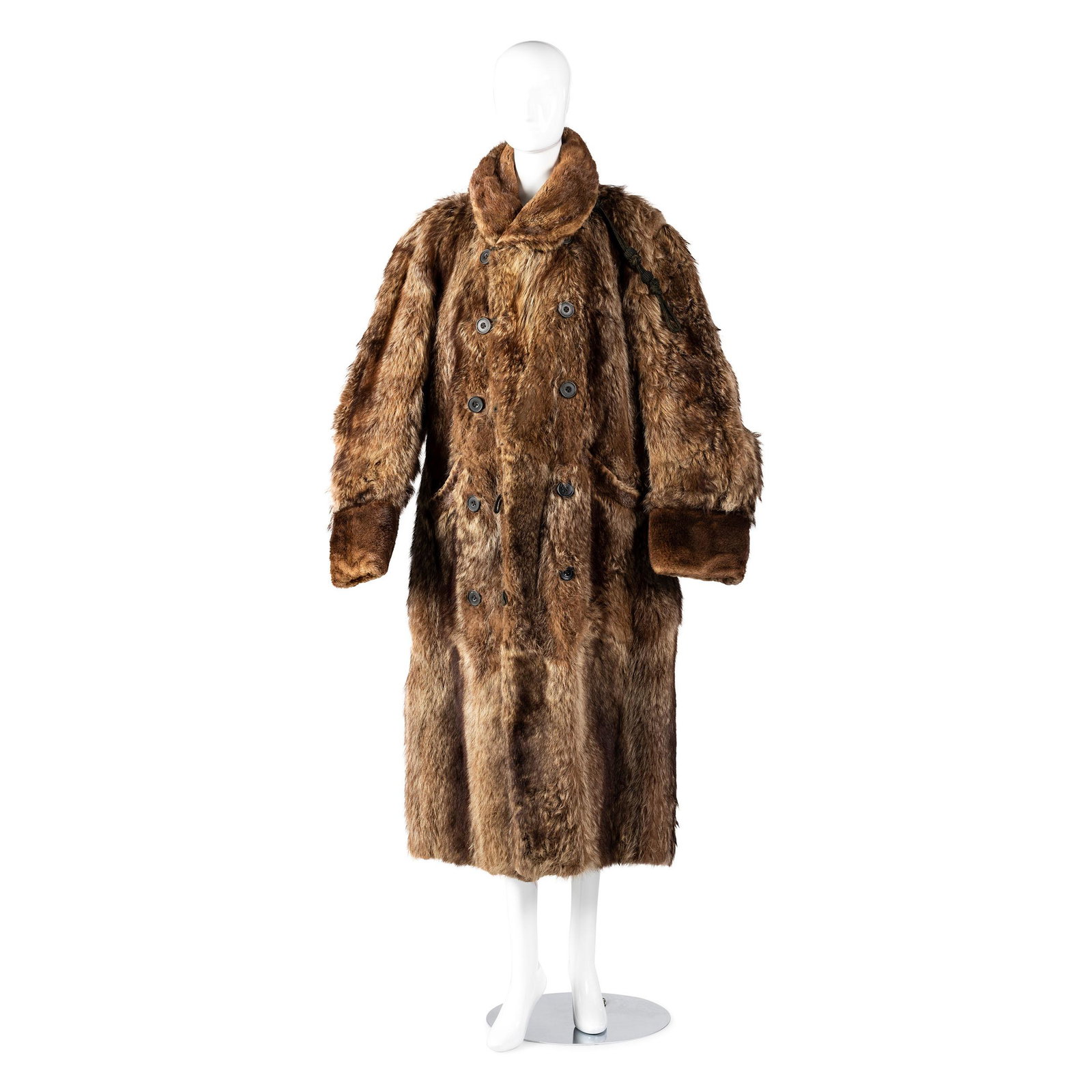 [WESTERN AMERICANA]. Fur coat with gauntlets. (1 of 4)