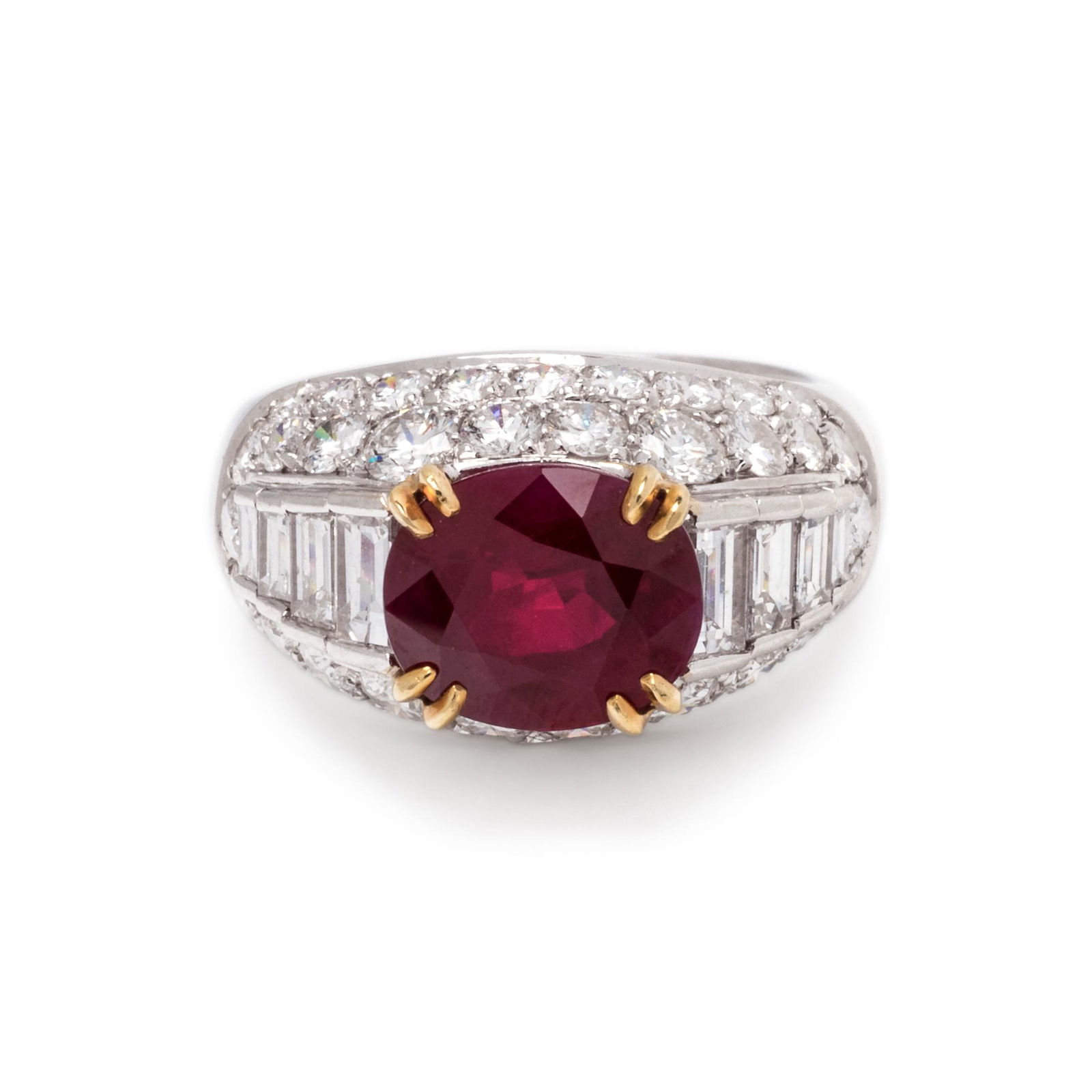 RUBY AND DIAMOND RING (1 of 5)