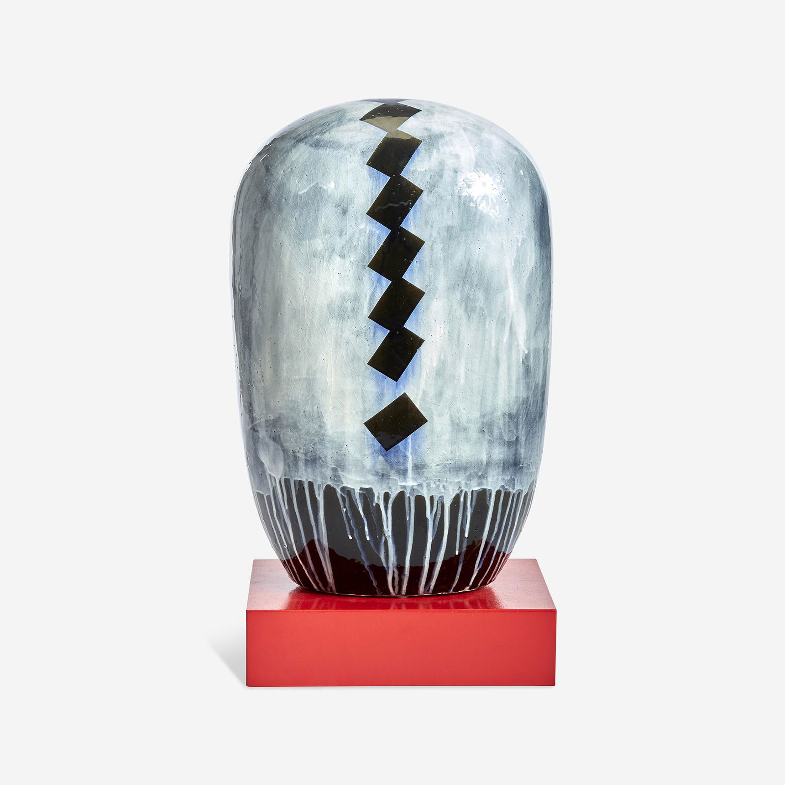 Jun Kaneko (Japanese, b. 1942) Untitled (Dango), Omaha, (1 of 5)