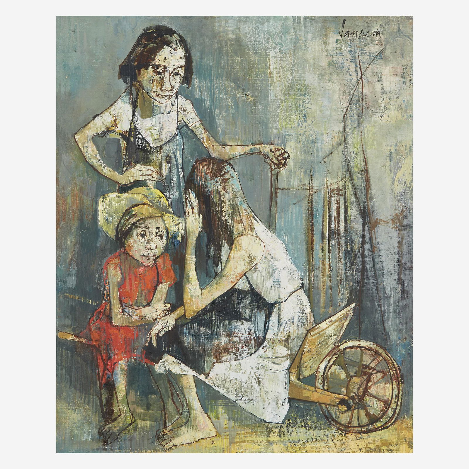 Jean Jansem (French/Armenian, 1920-2013) Untitled (1 of 2)