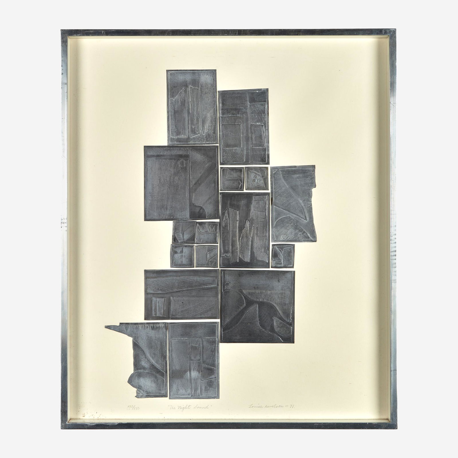 Louise Nevelson (American, 1899-1988) The Night Sound (1 of 1)