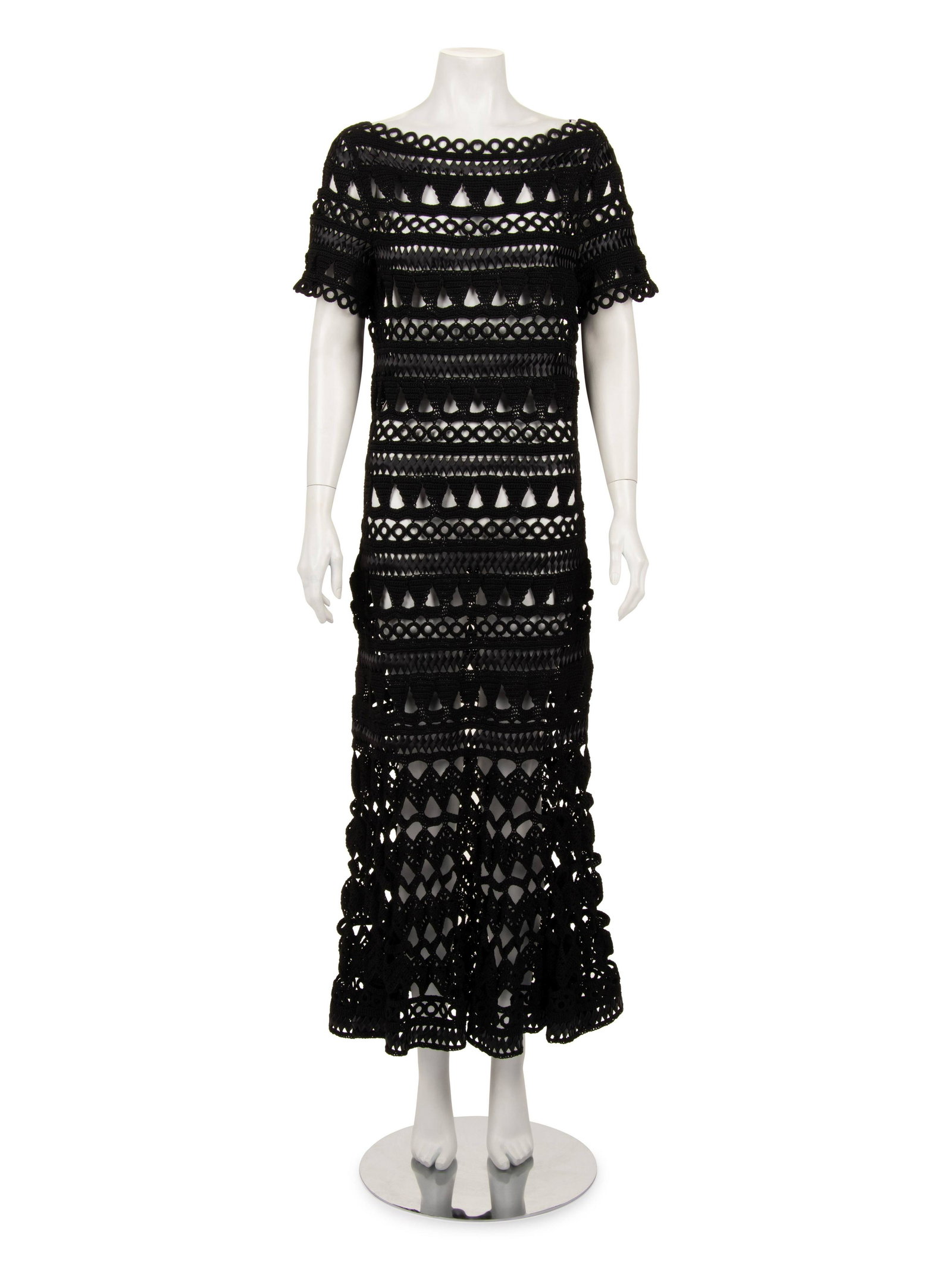 Oscar de la Renta Silk Crochet Dress, Resort 2018 (1 of 5)
