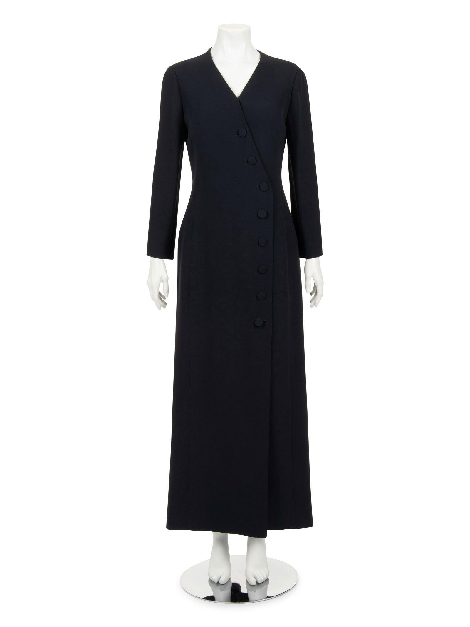 Christian Dior Silk Crepe Button Down Dress (1 of 5)