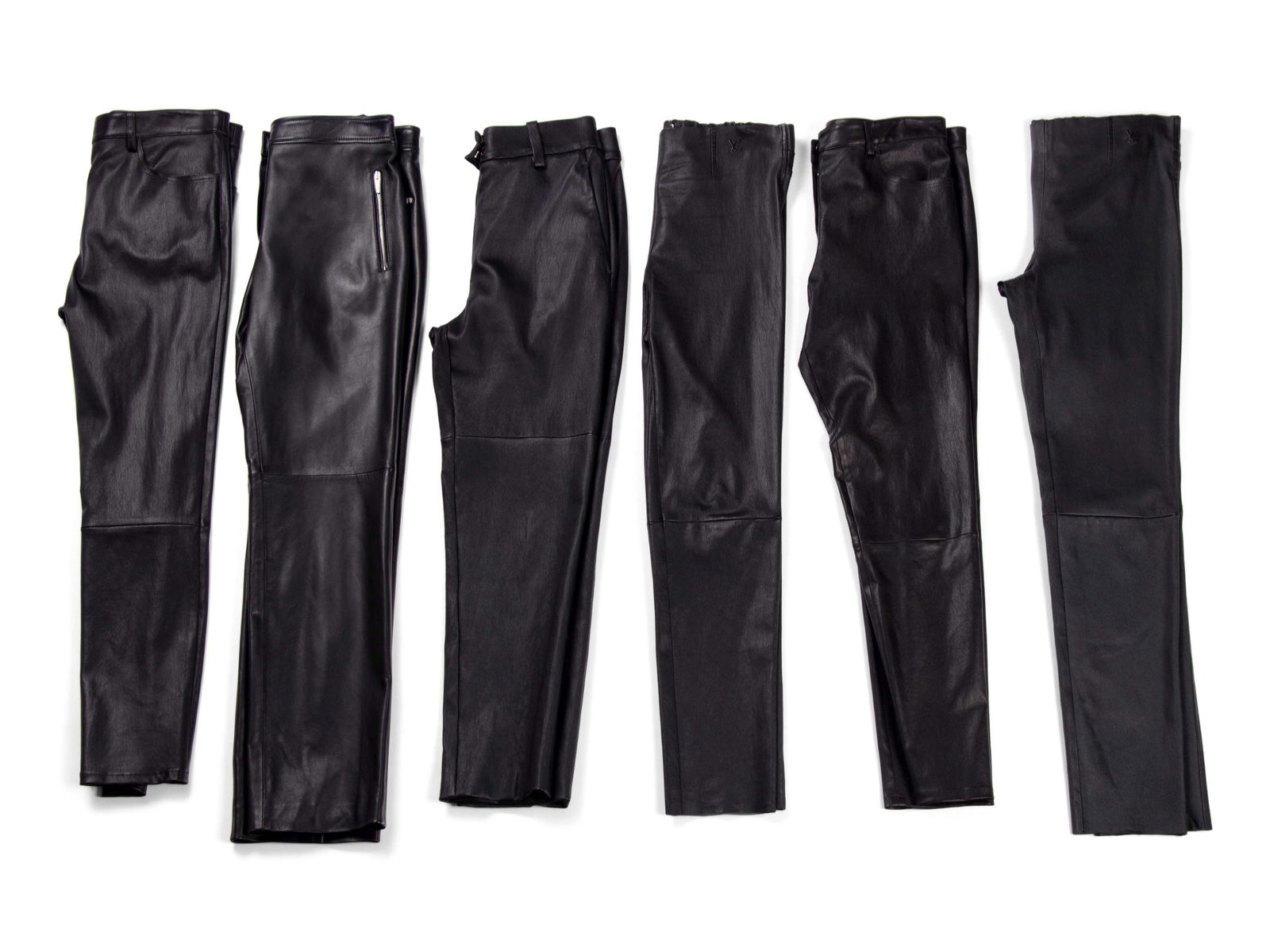 Six Pairs of Leather Pants: Two The Row, Two Louis (1 of 3)