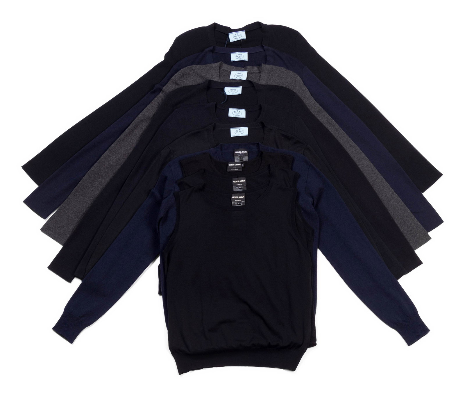 Ten Designer Knit Tops: Six Prada and Four Giorgio (1 of 4)