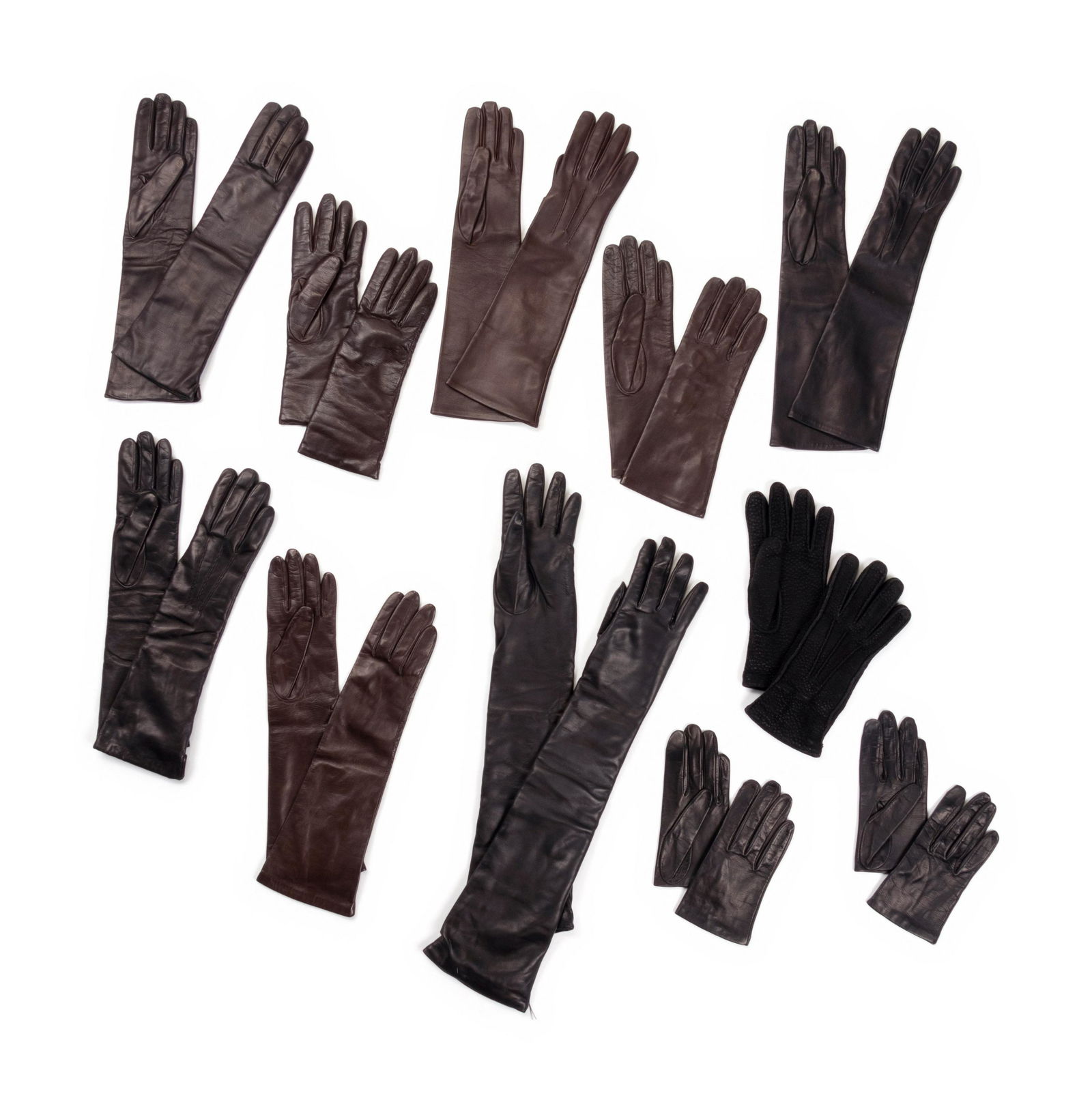 Eleven Pairs of Leather Gloves (1 of 2)