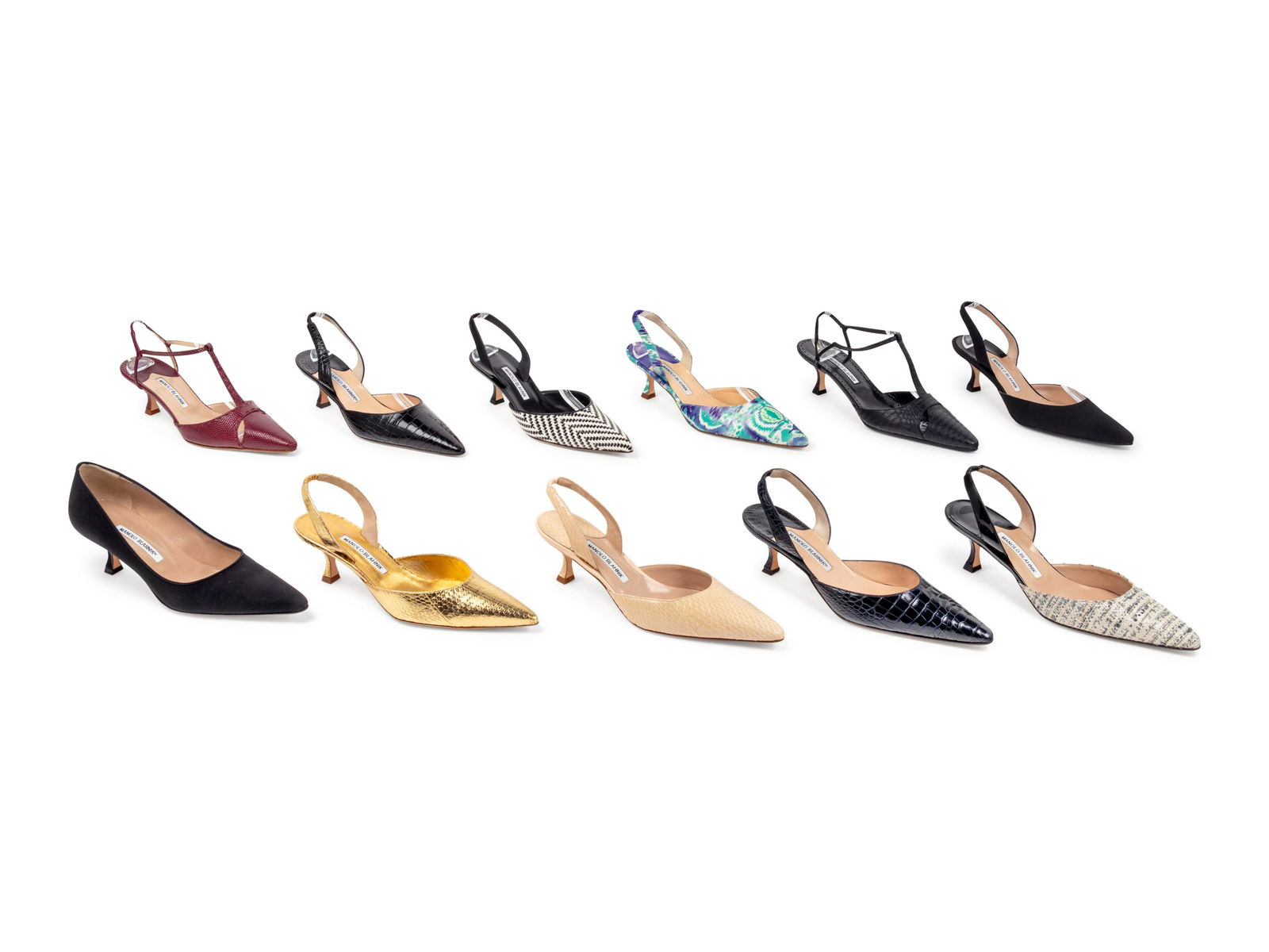Eleven Pairs of Manolo Blahnik Heels (1 of 4)
