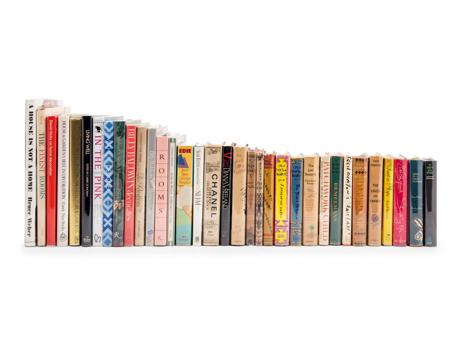 Collection of 34 Assorted Biography and Design Books (1 of 2)