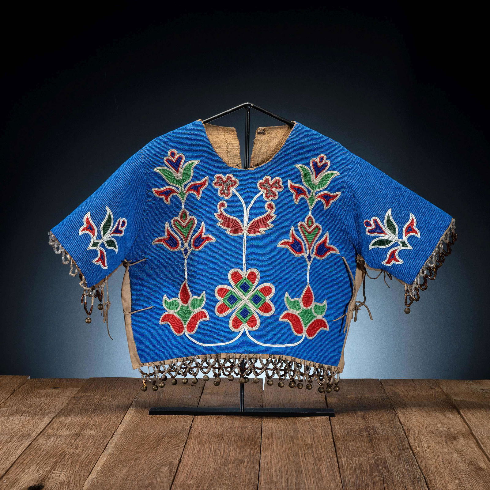 Plateau Beaded Dress Yoke