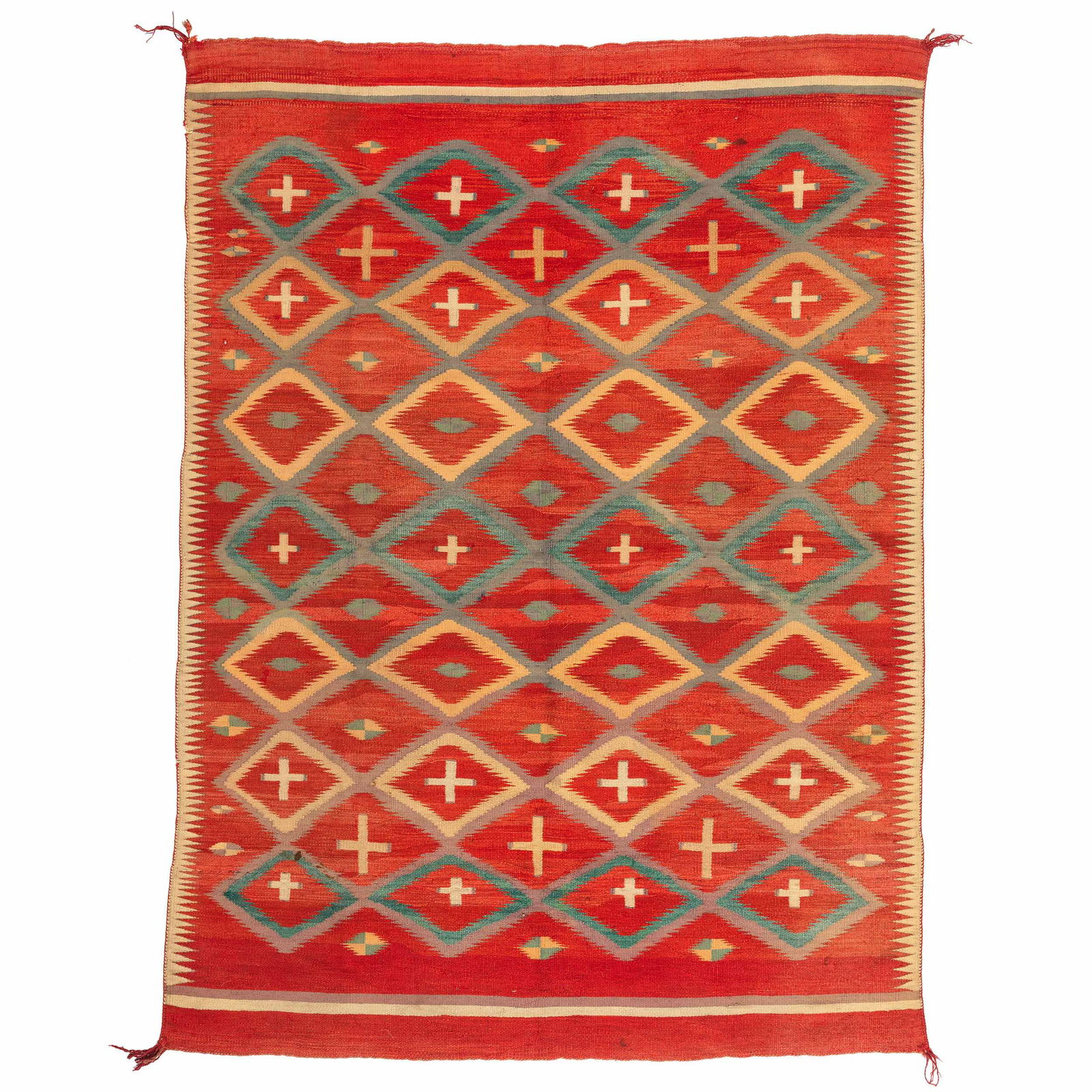 Navajo Transitional Weaving / Rug (1 of 2)