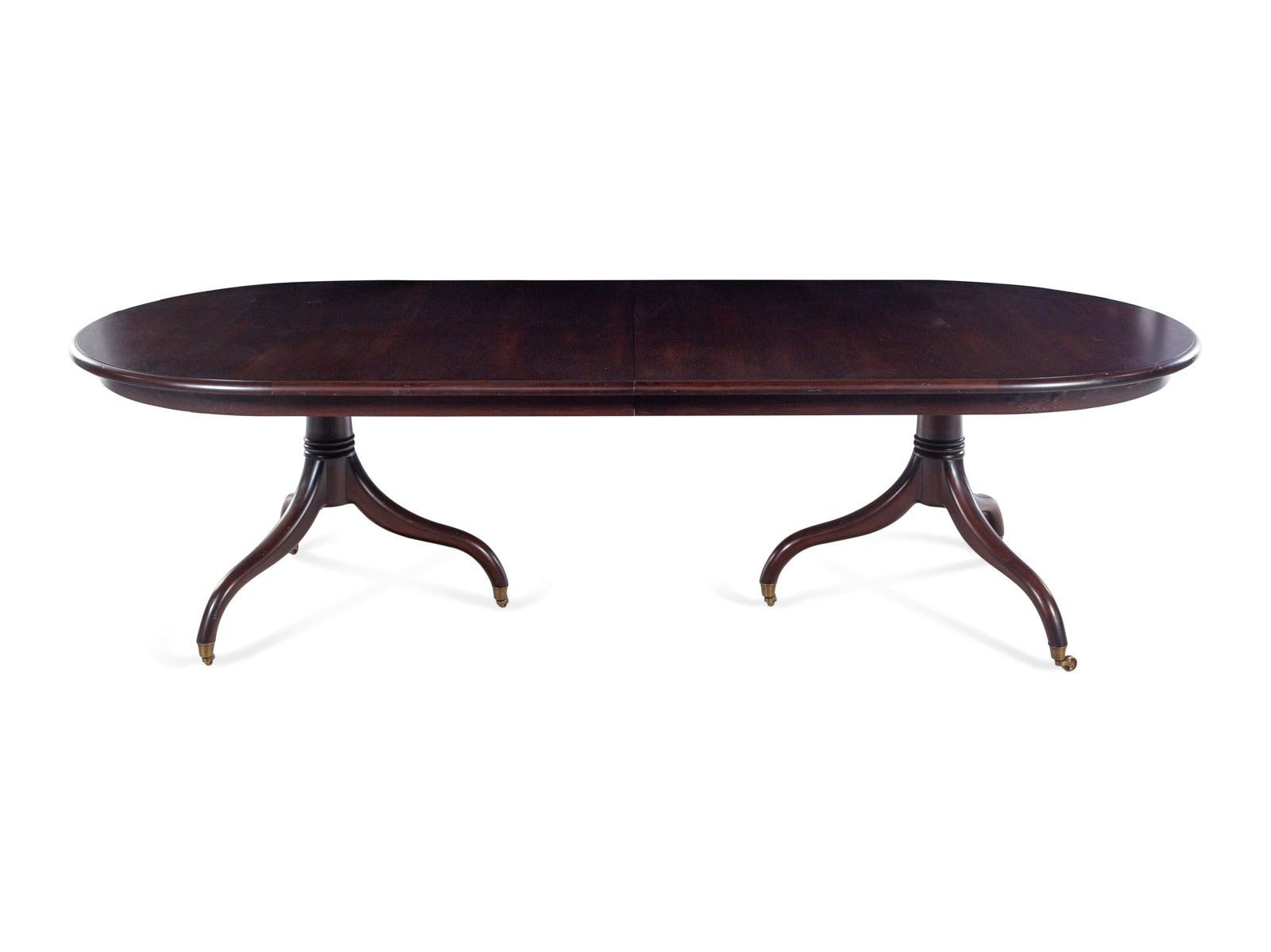 A Contemporary Mahogany Extension Dining Table (1 of 2)