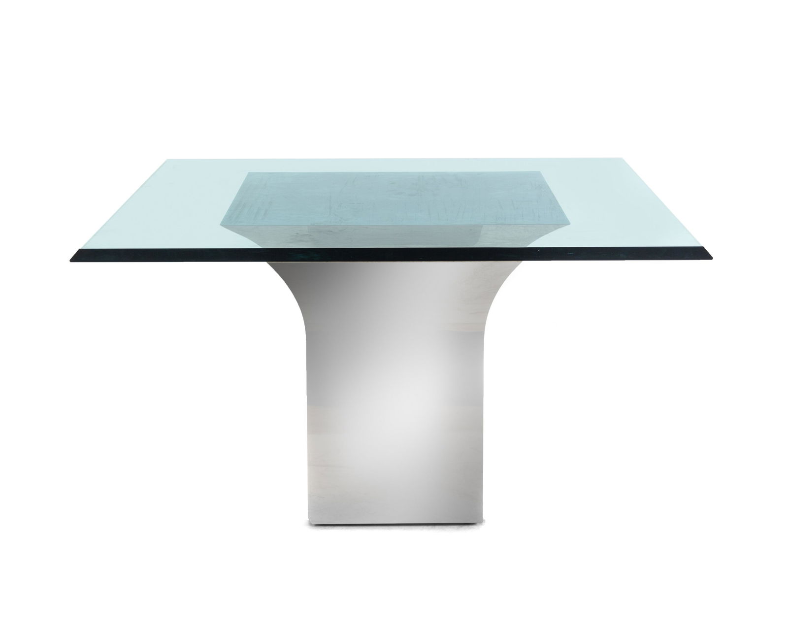 A Custom J. Robert Scott Steel and Beveled Glass (1 of 2)