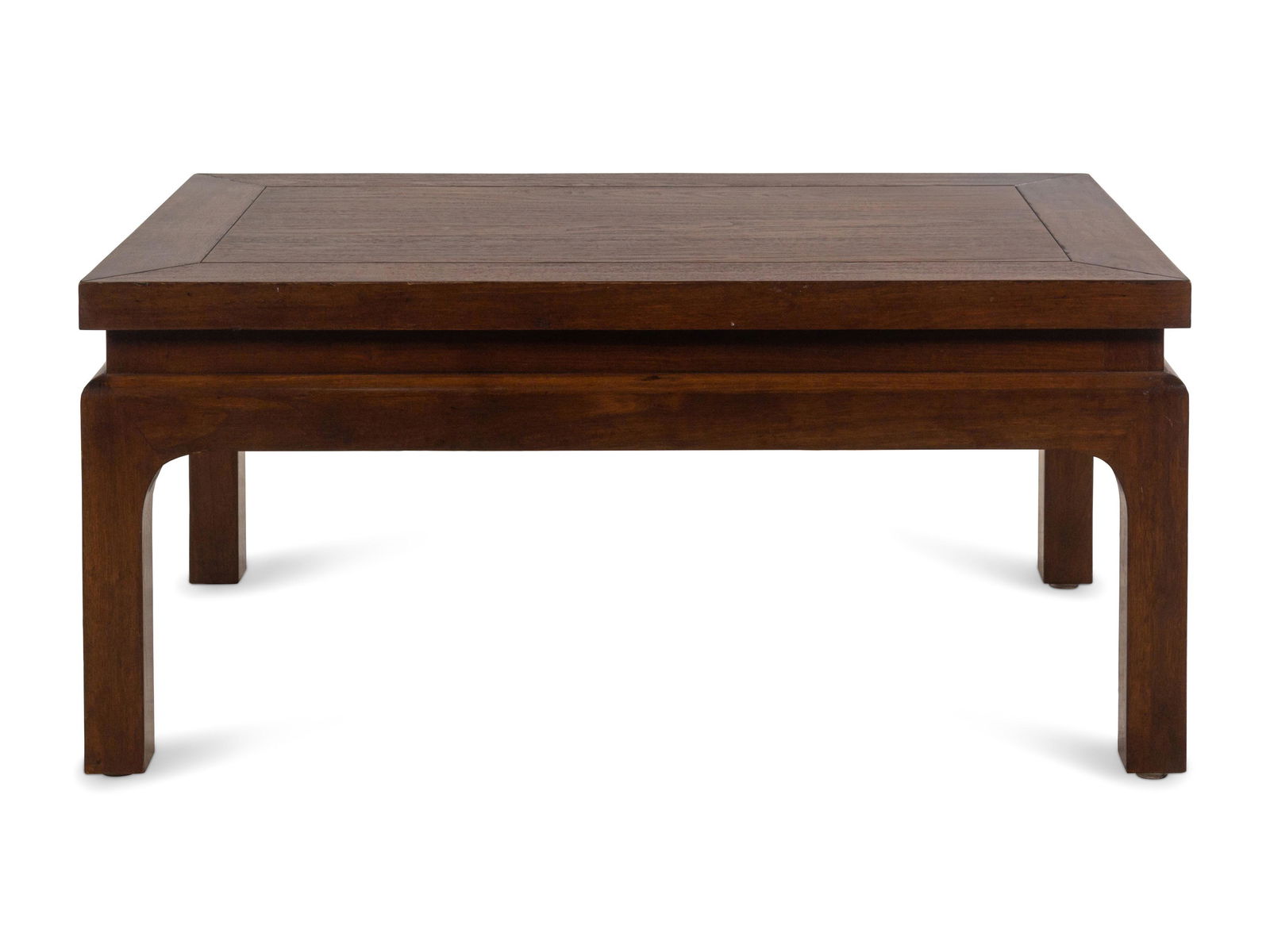 A Contemporary Walnut Cocktail Table in the Chinese (1 of 2)