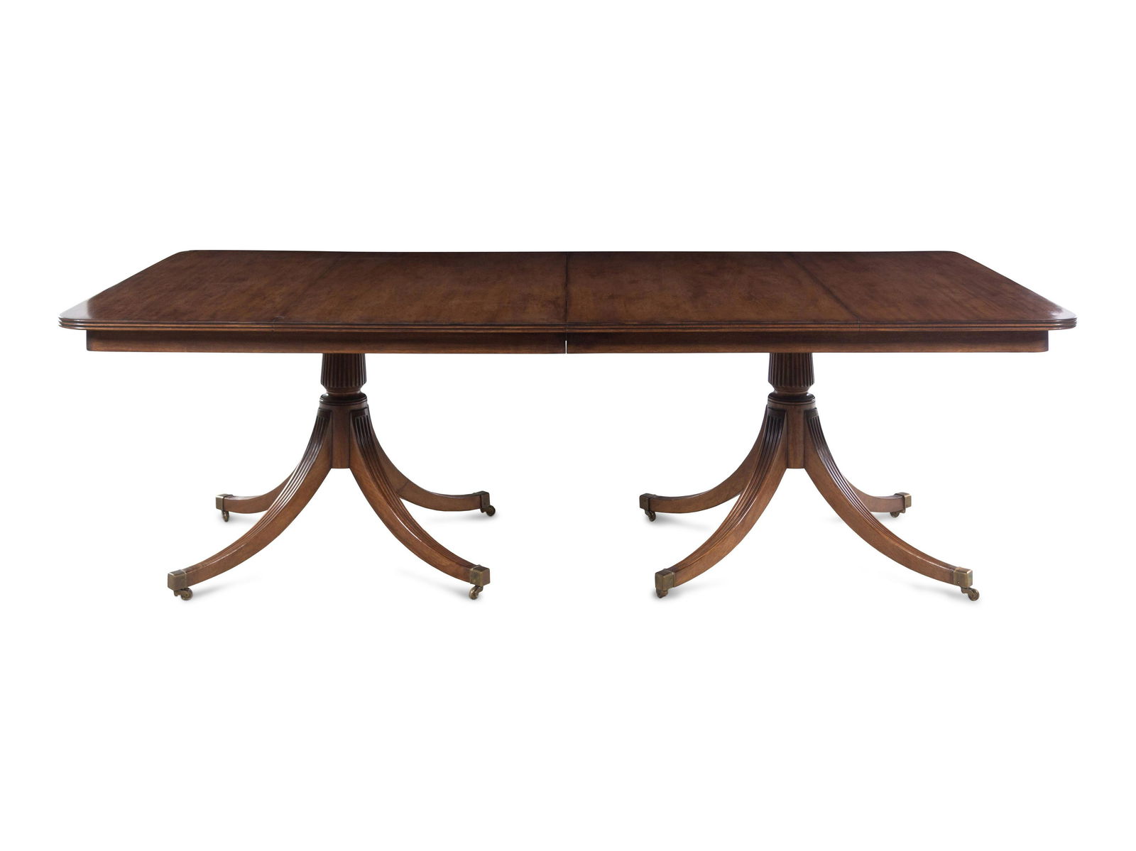 A Dessin Fournir George III Style Mahogany Pedestal (1 of 3)