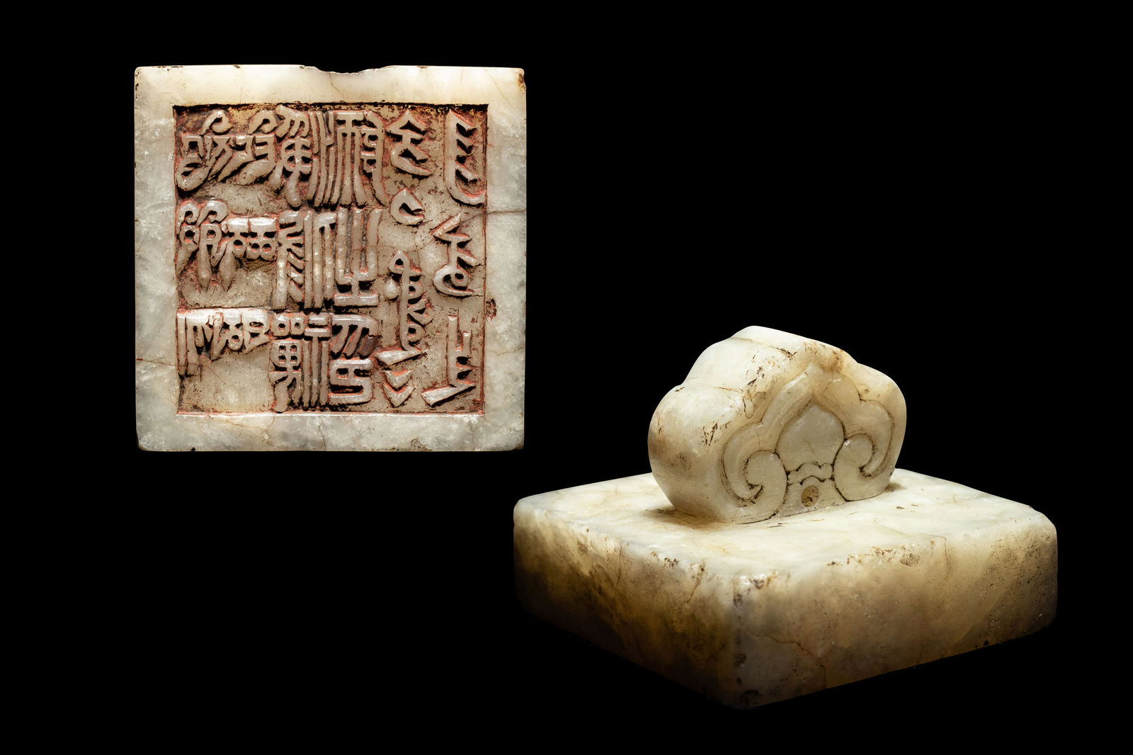 A White Marble Seal (1 of 5)